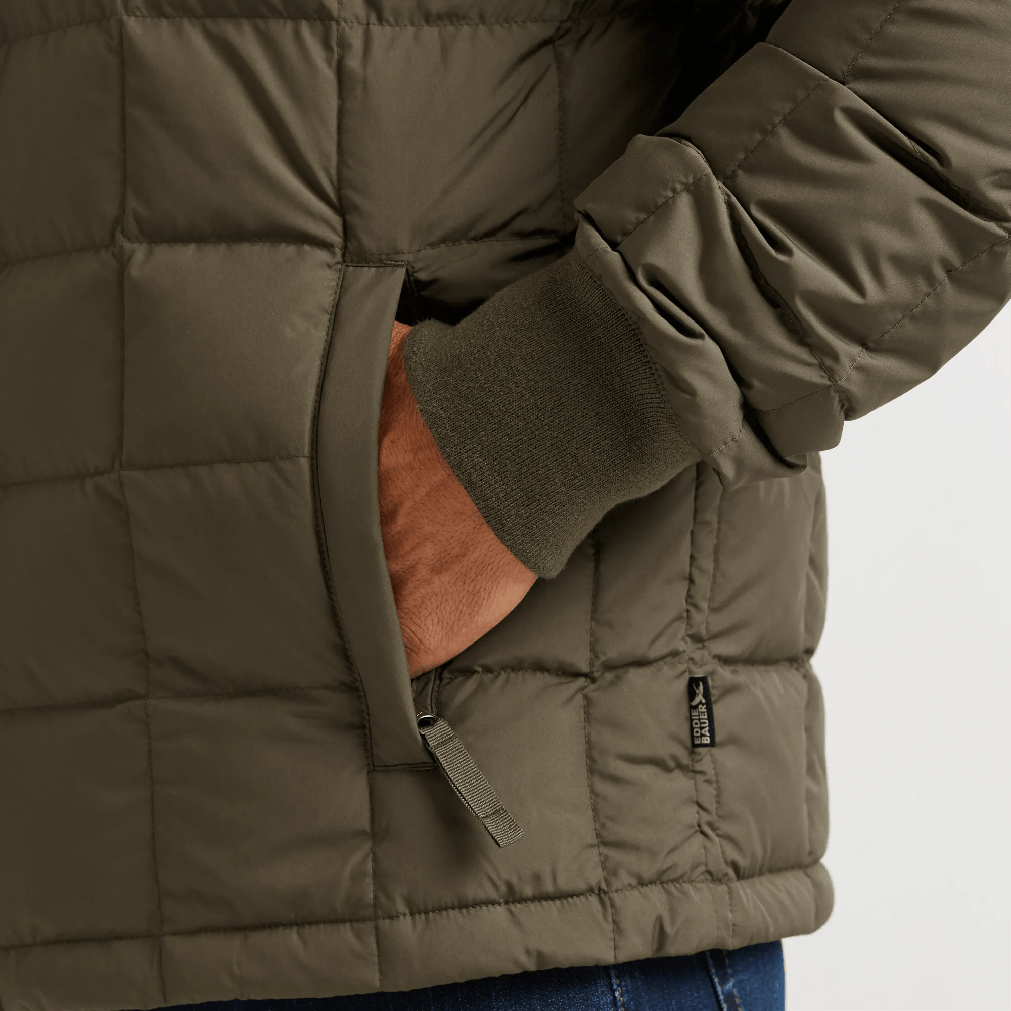 Men's Shaw Down Bomber Jacket - Image 4
