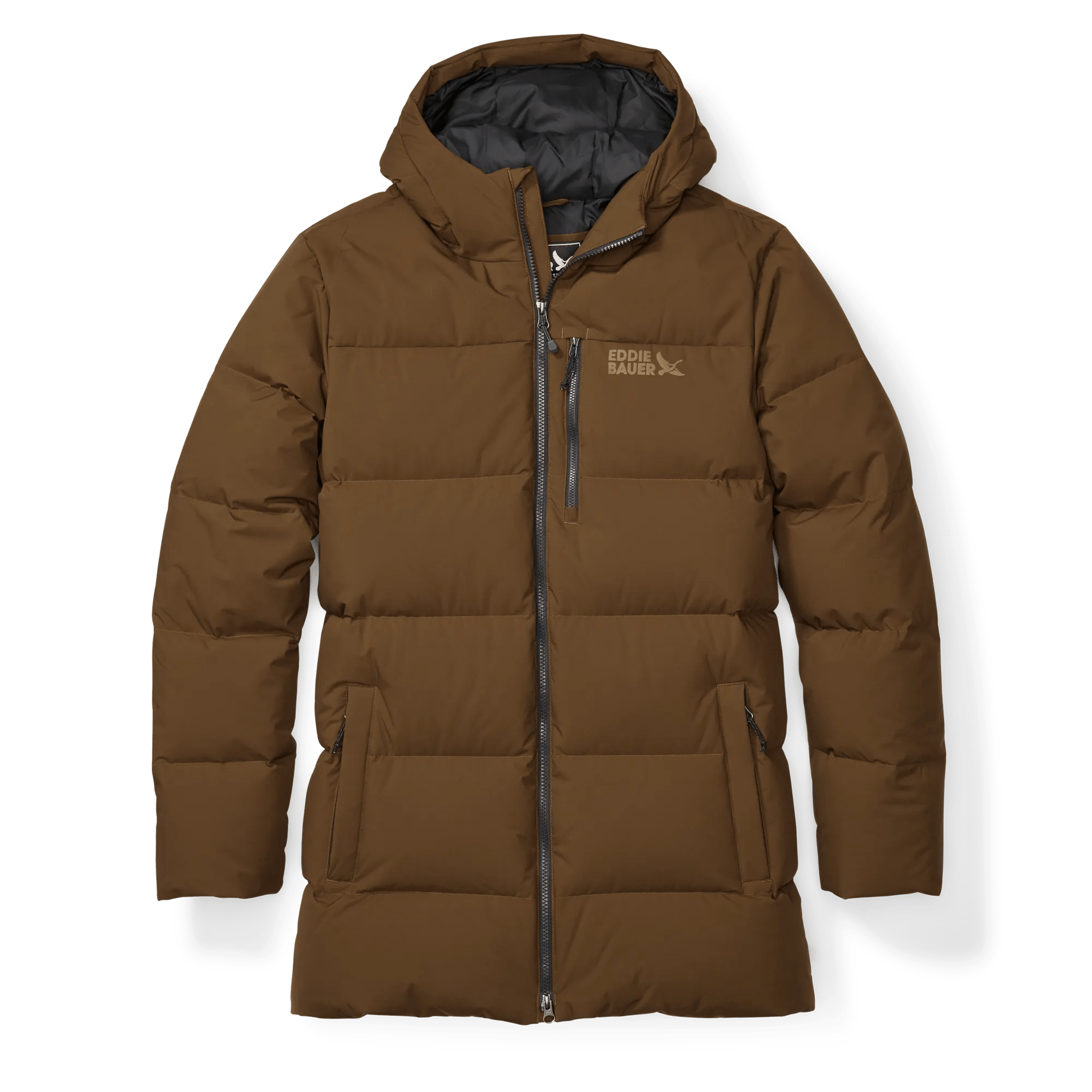 Men's Essential Down Hooded Parka - Image 4