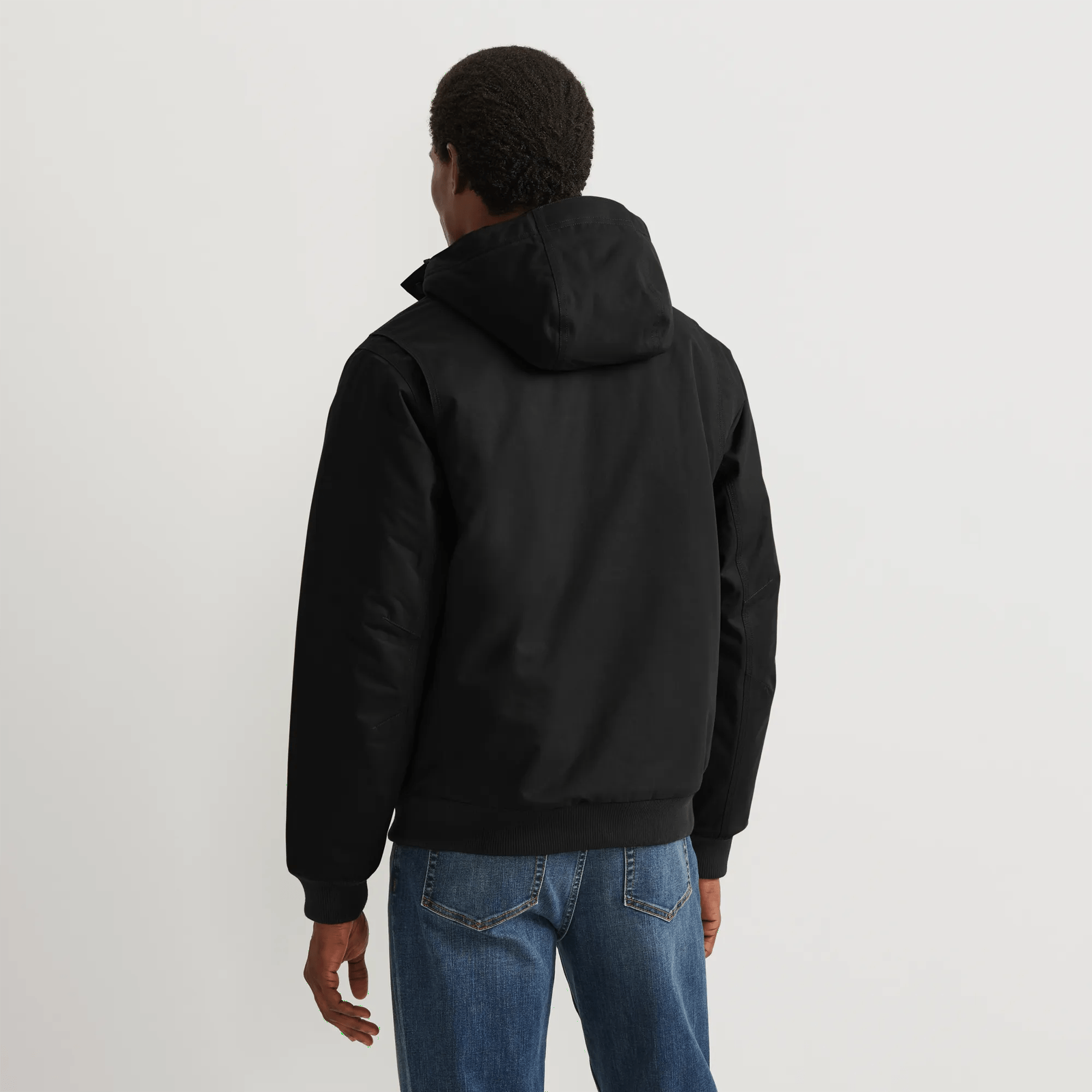 Men's Cabin Insulated Waterproof Hooded Utility Jacket - Image 2