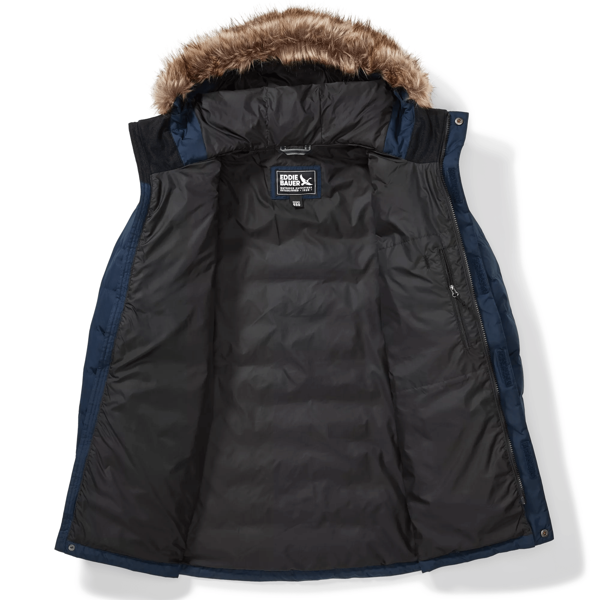 Men's Boundary Pass Down Hooded Parka - Image 5
