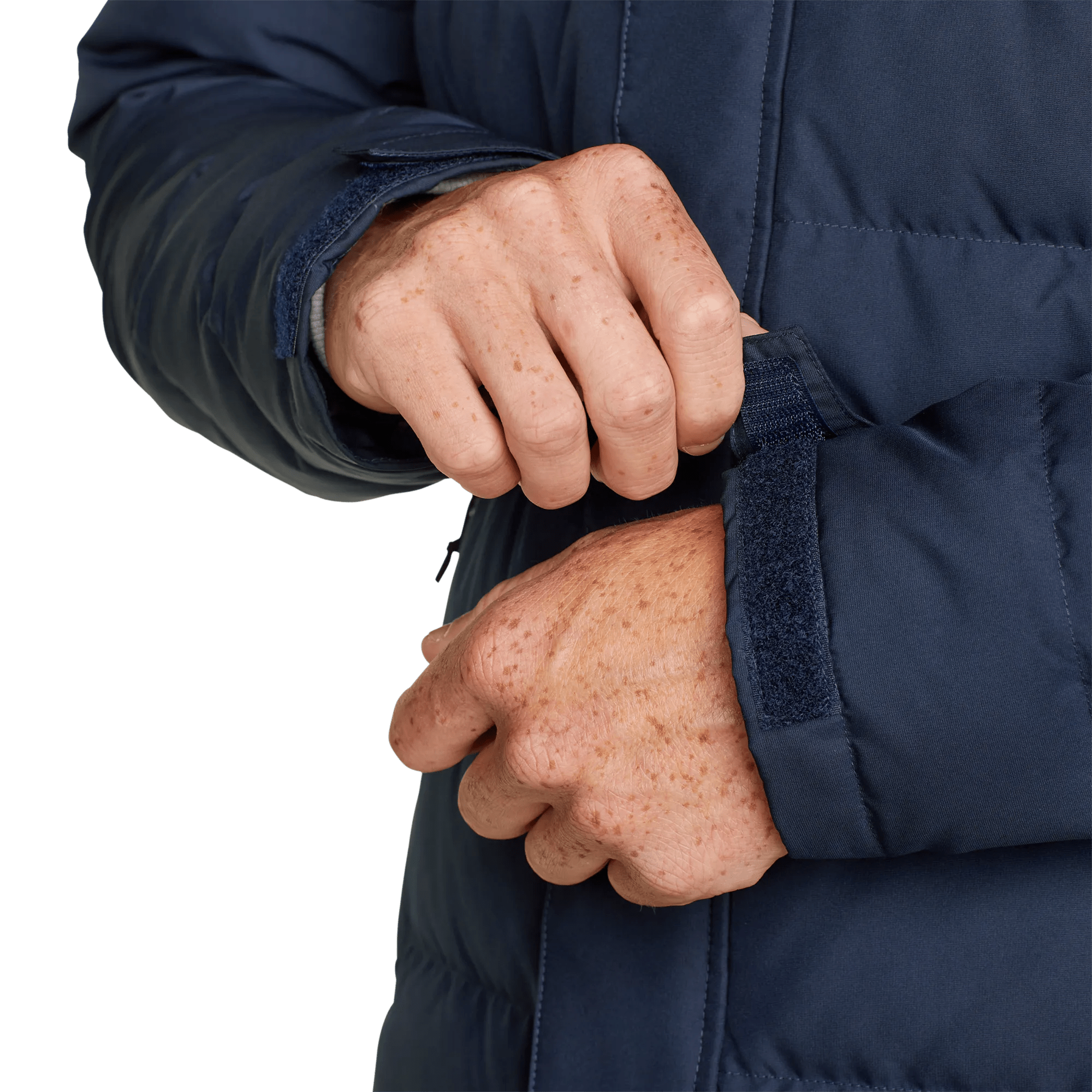 Men's Boundary Pass Down Hooded Parka - Image 4