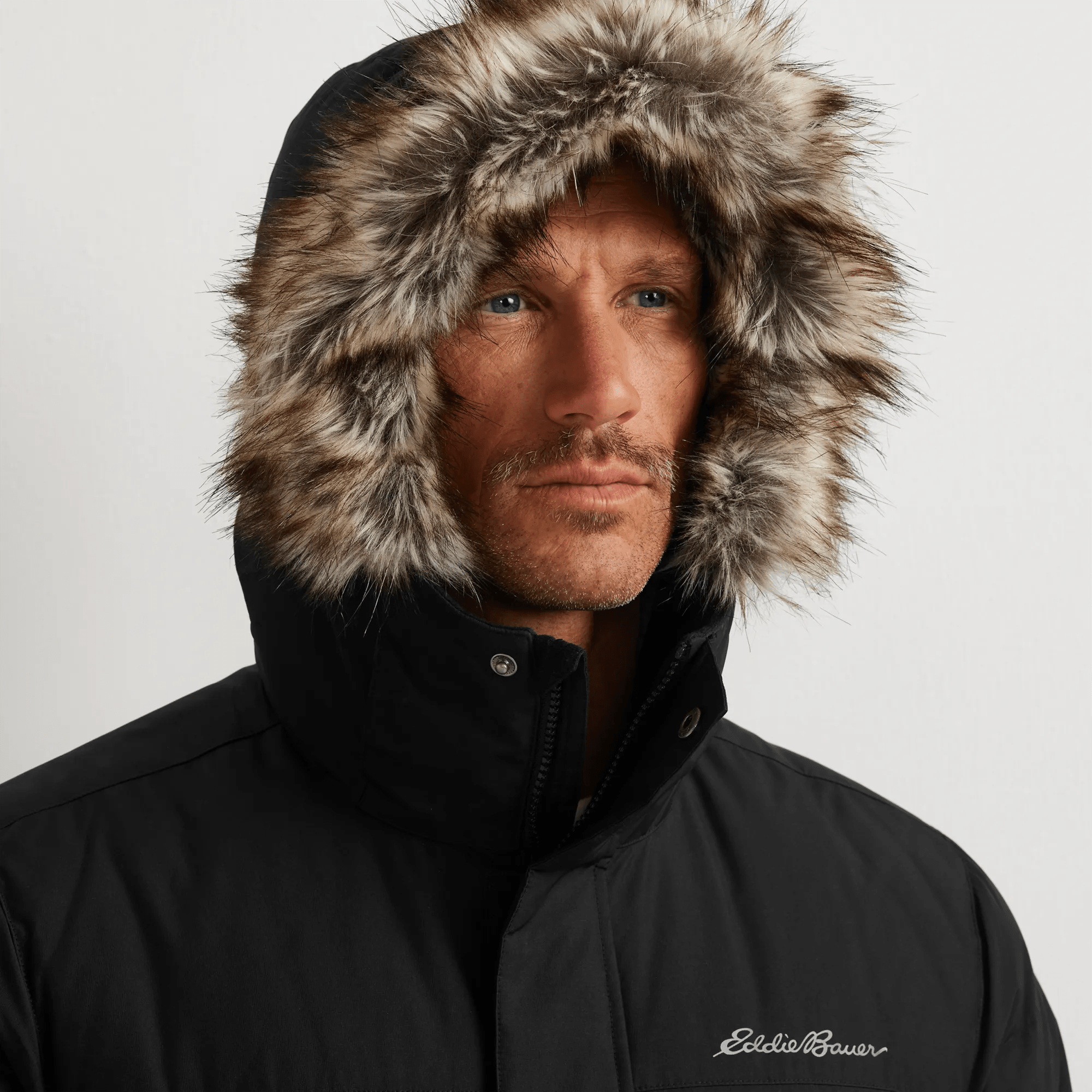 Men's Boundary Pass Down Hooded Parka - Image 4