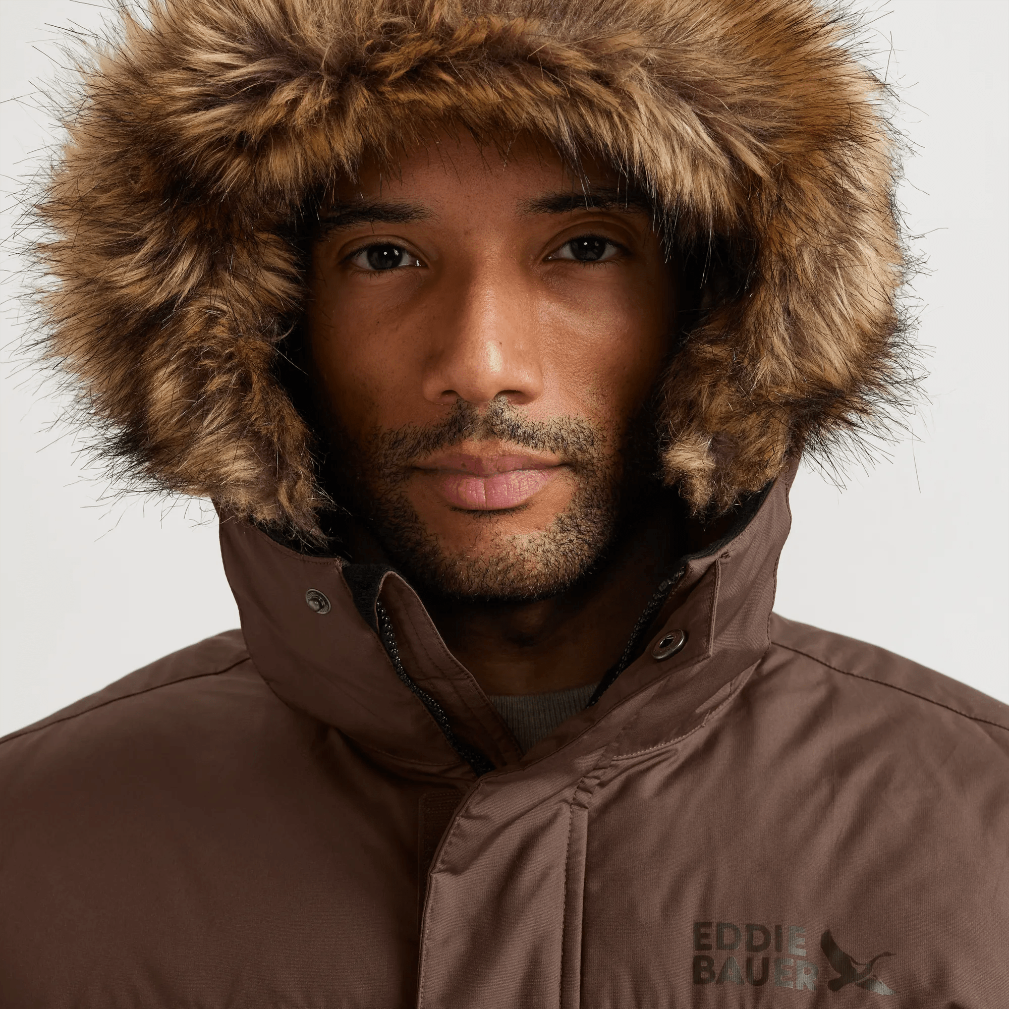 Men's Boundary Pass Down Hooded Parka - Image 3