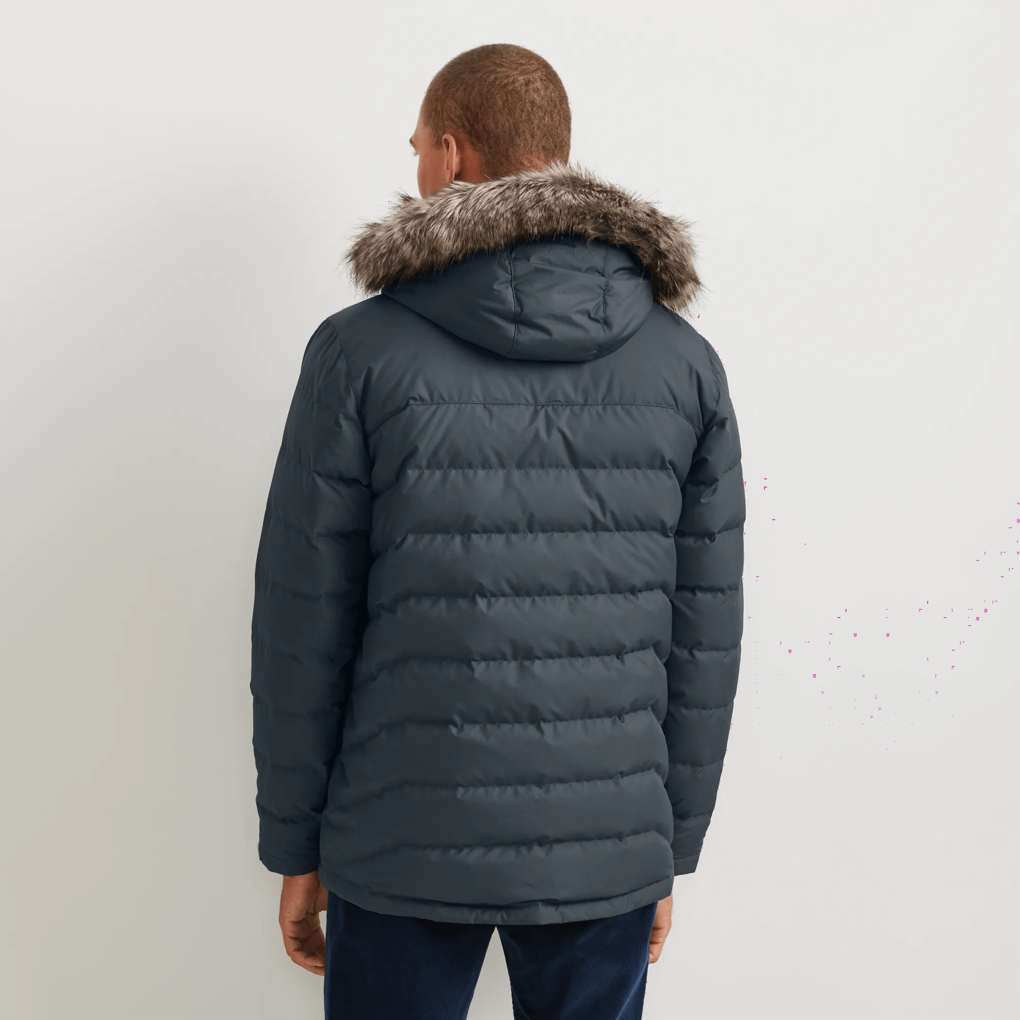 Men's Boundary Pass Down Hooded Parka - Image 2