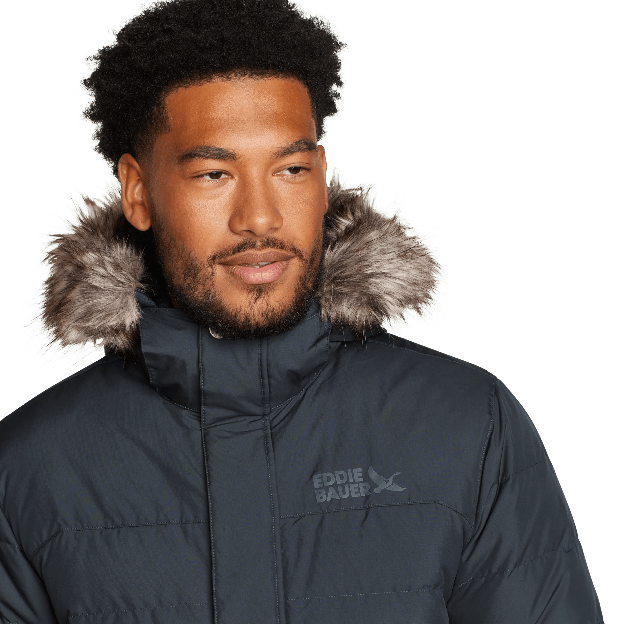 Men's Boundary Pass Down Hooded Parka - Image 3