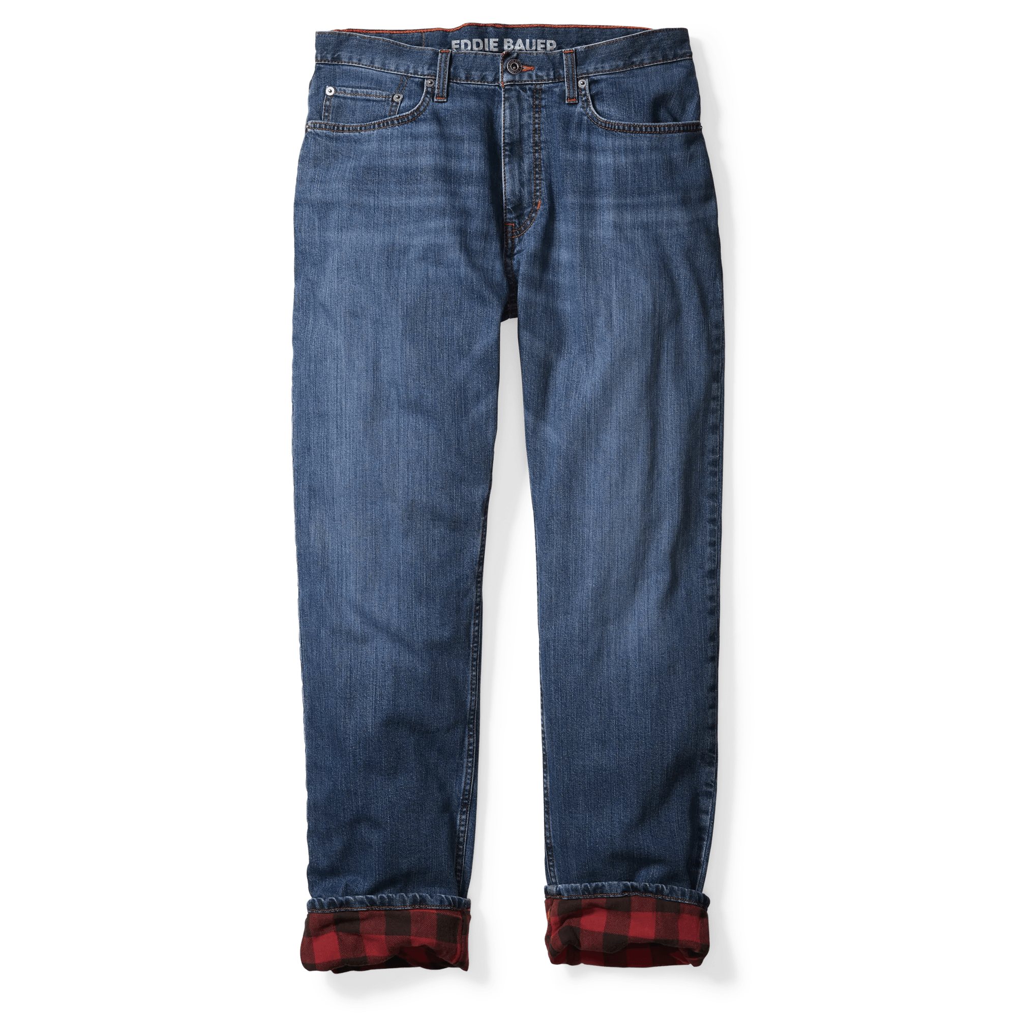 Men's H2Low Flex Flannel-Lined Jeans - Image 4