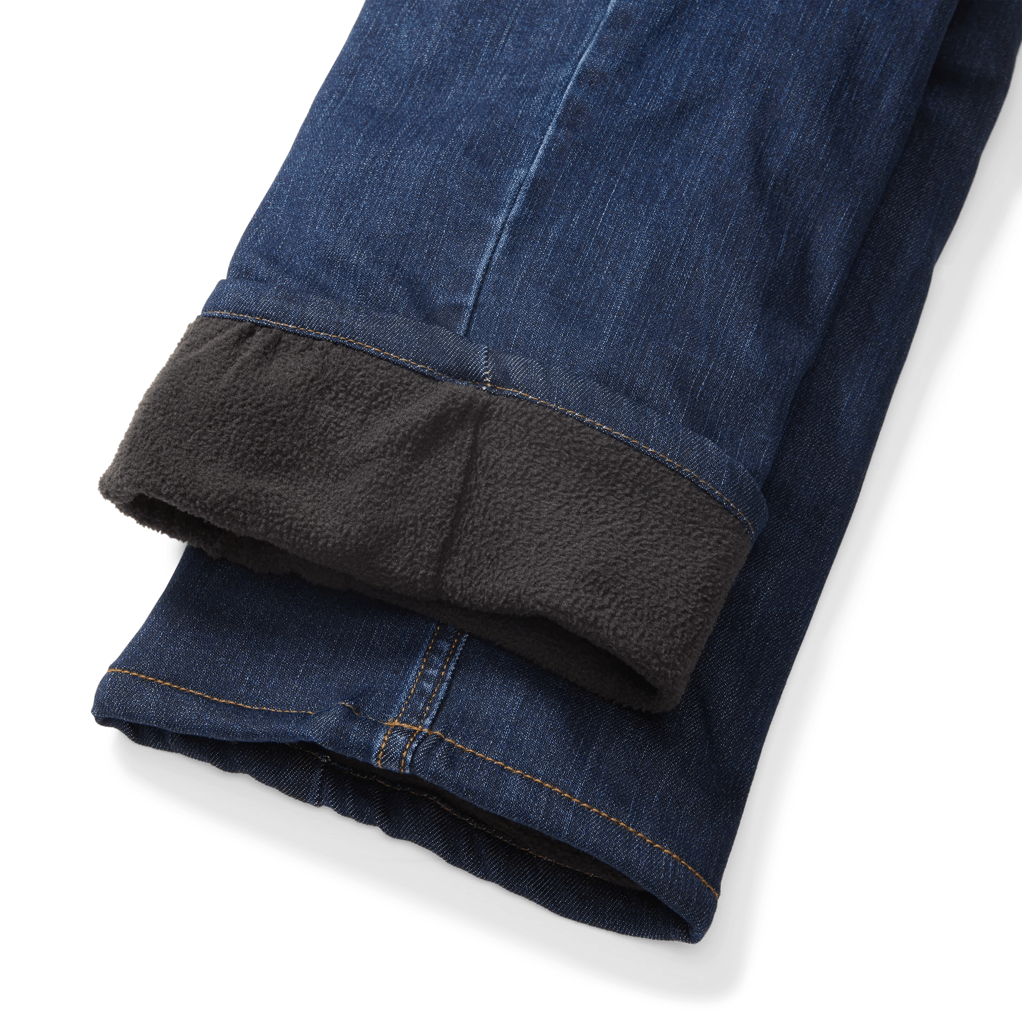 Men's Voyager Flex Fleece-Lined Straight Fit Jeans - Image 3