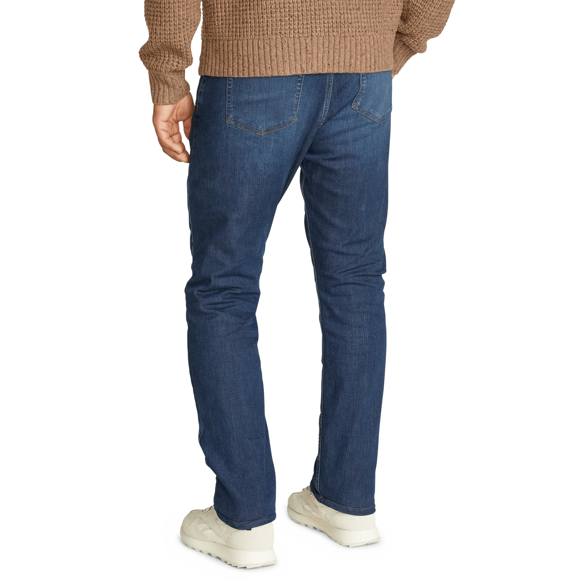 Men's Voyager Flex Fleece-Lined Straight Fit Jeans - Image 2
