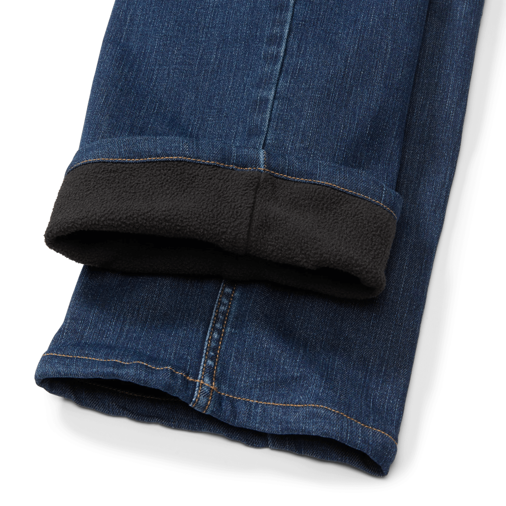Men's Voyager Flex Fleece-Lined Straight Fit Jeans - Image 3