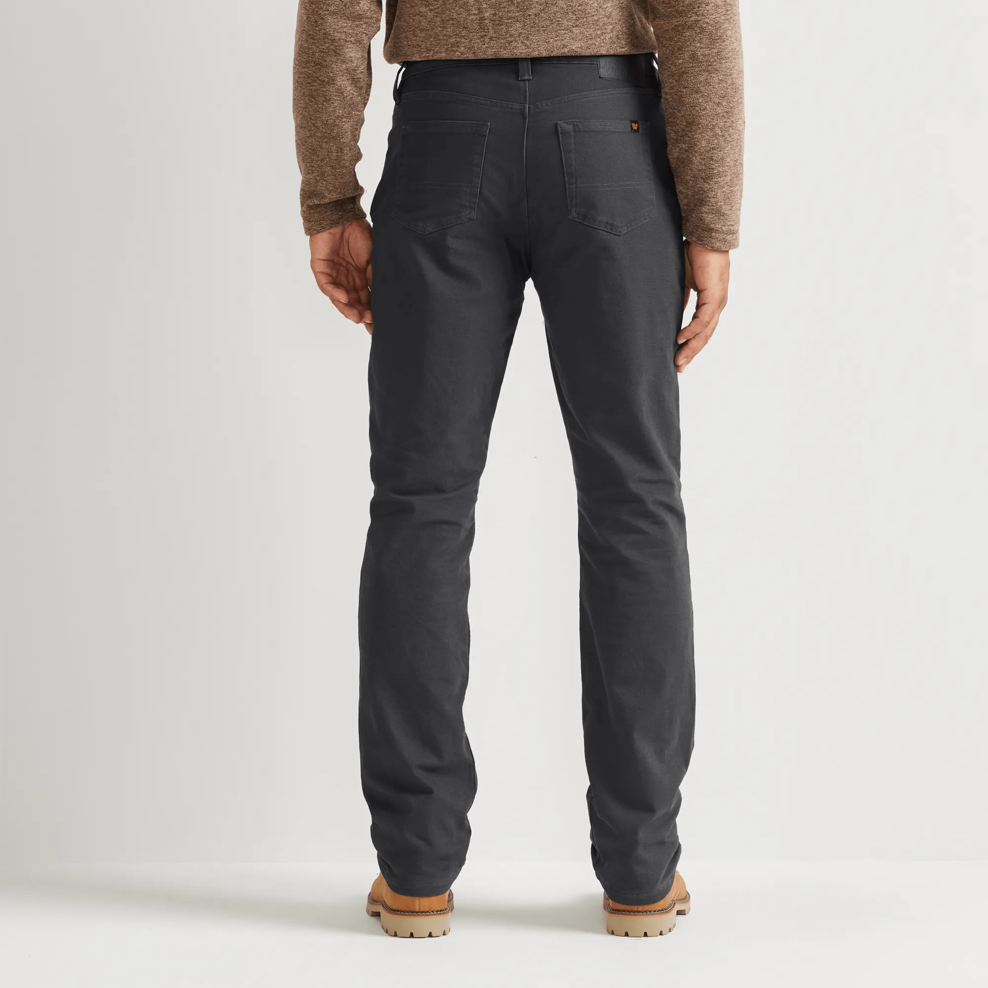 Men's Mountain Flex Fleece-Lined Canvas Pants - Image 2