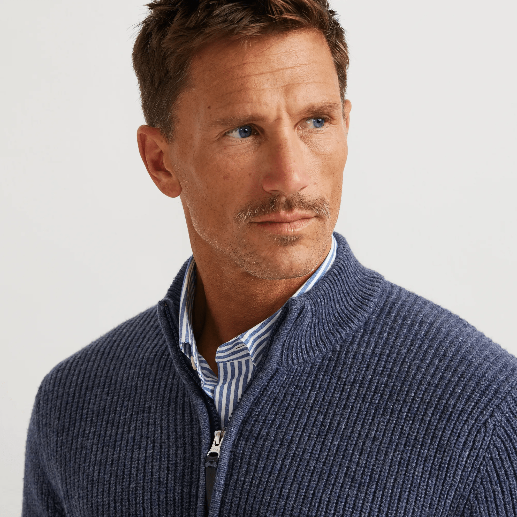 Men's Fletcher Bay 1/4-Zip Sweater - Image 3