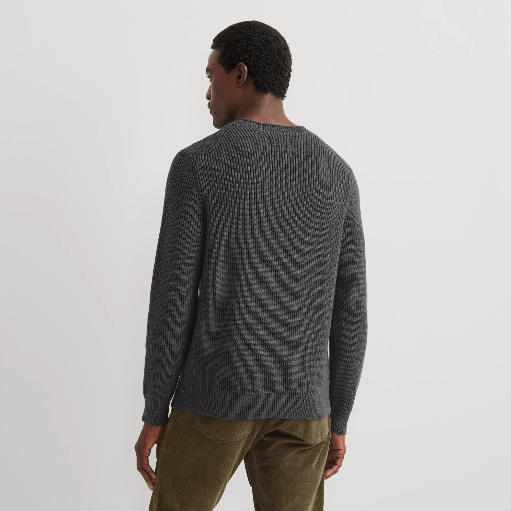 Men's Signature Roll Neck Sweater - Solid - Image 2