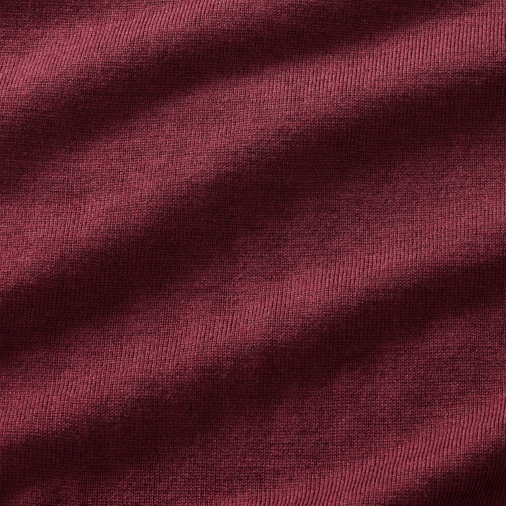 Men's Signature Merino Wool Polo Sweater - Image 4