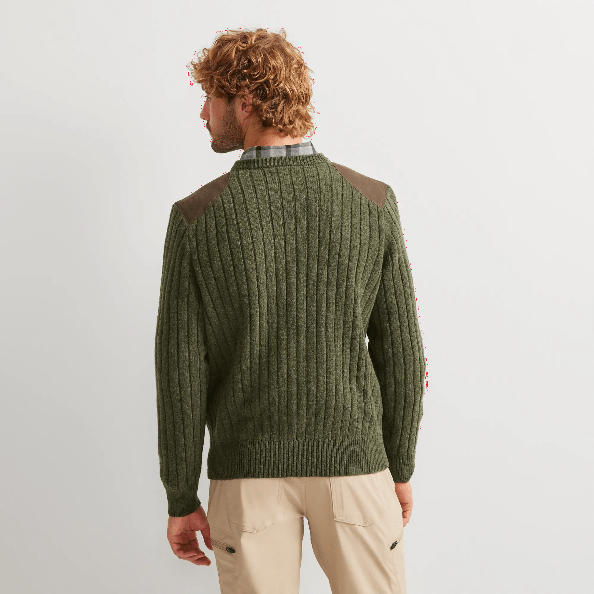 Men's Patch Crewneck Sweater - Image 2