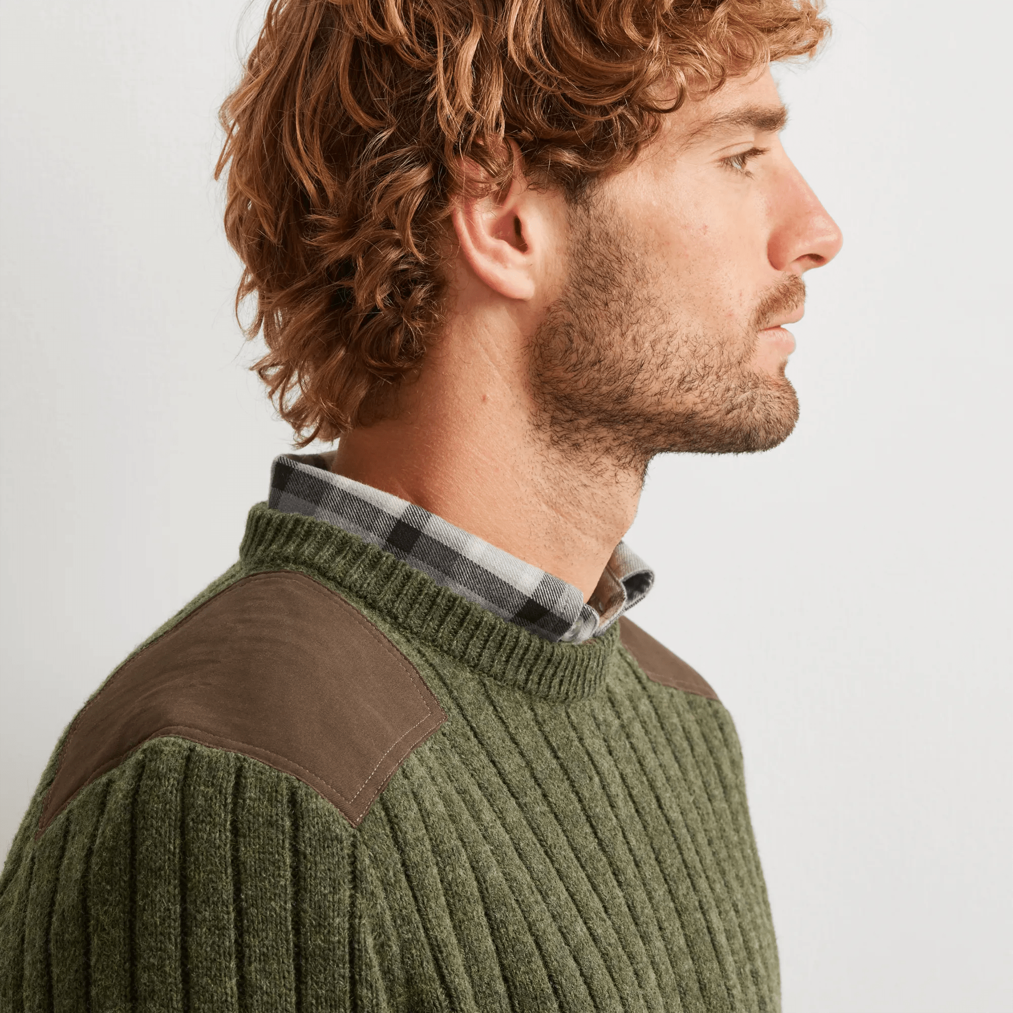 Men's Patch Crewneck Sweater - Image 3