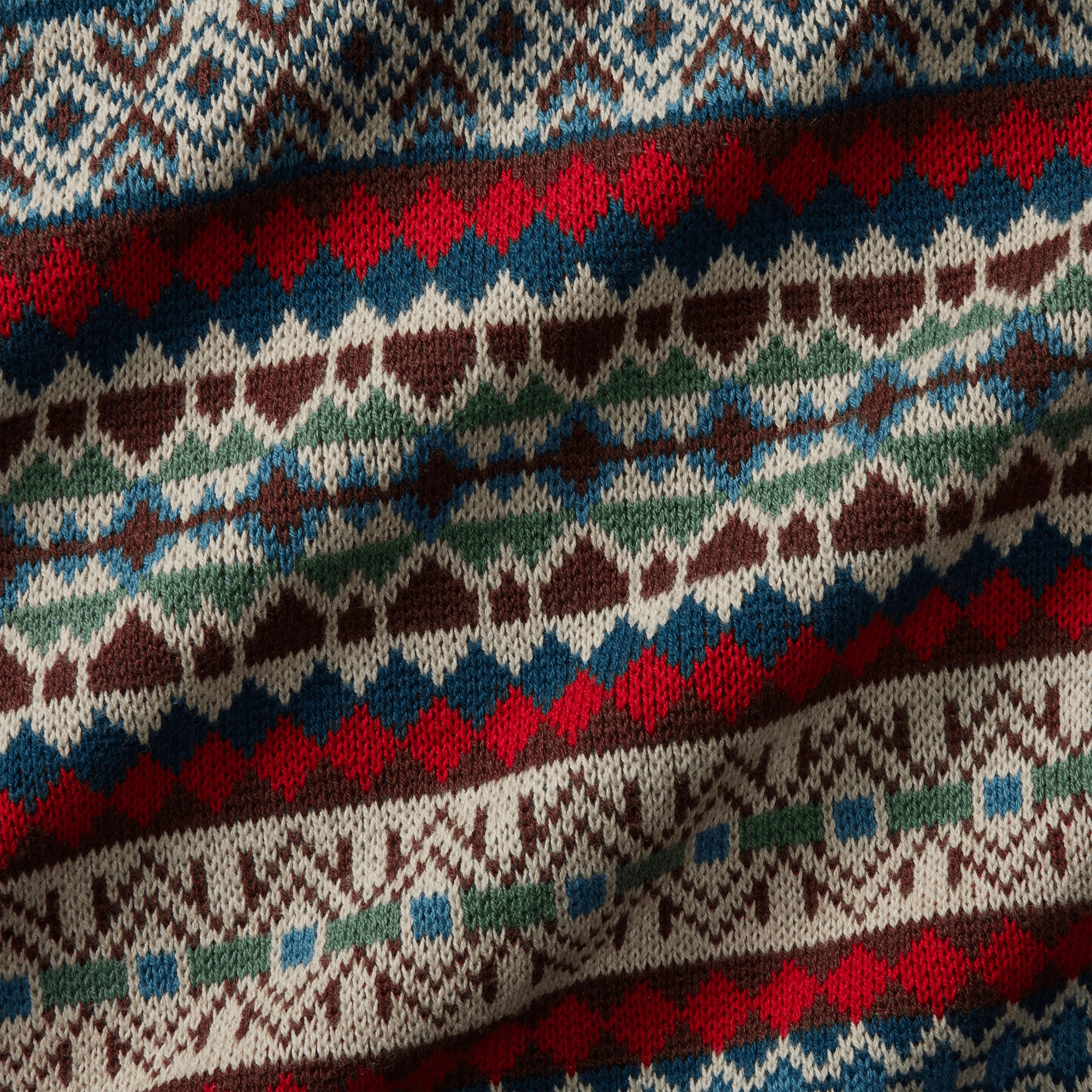 Men's Signature Fair Isle Crewneck Sweater - Multi - Image 4