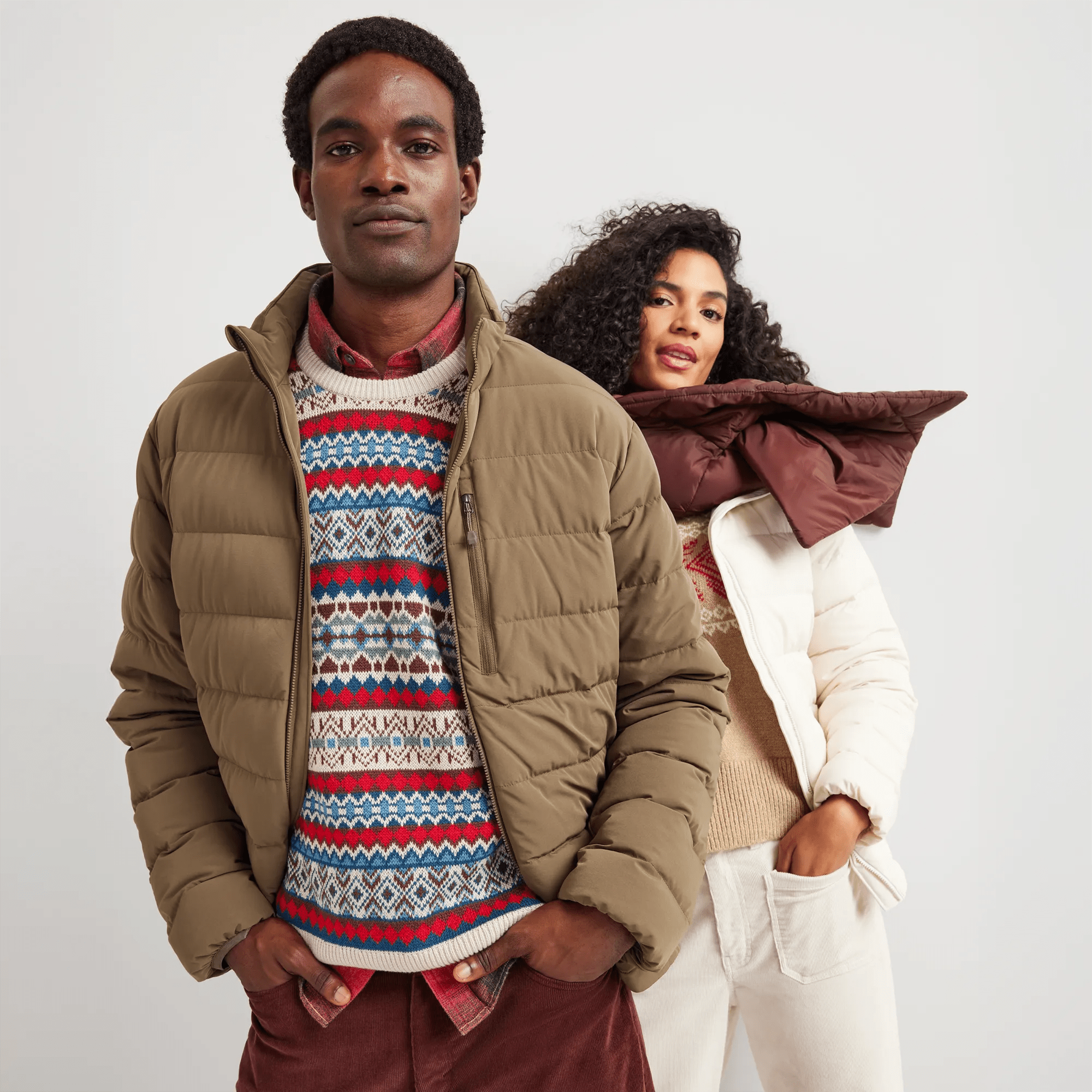 Men's Signature Fair Isle Crewneck Sweater - Multi - Image 3