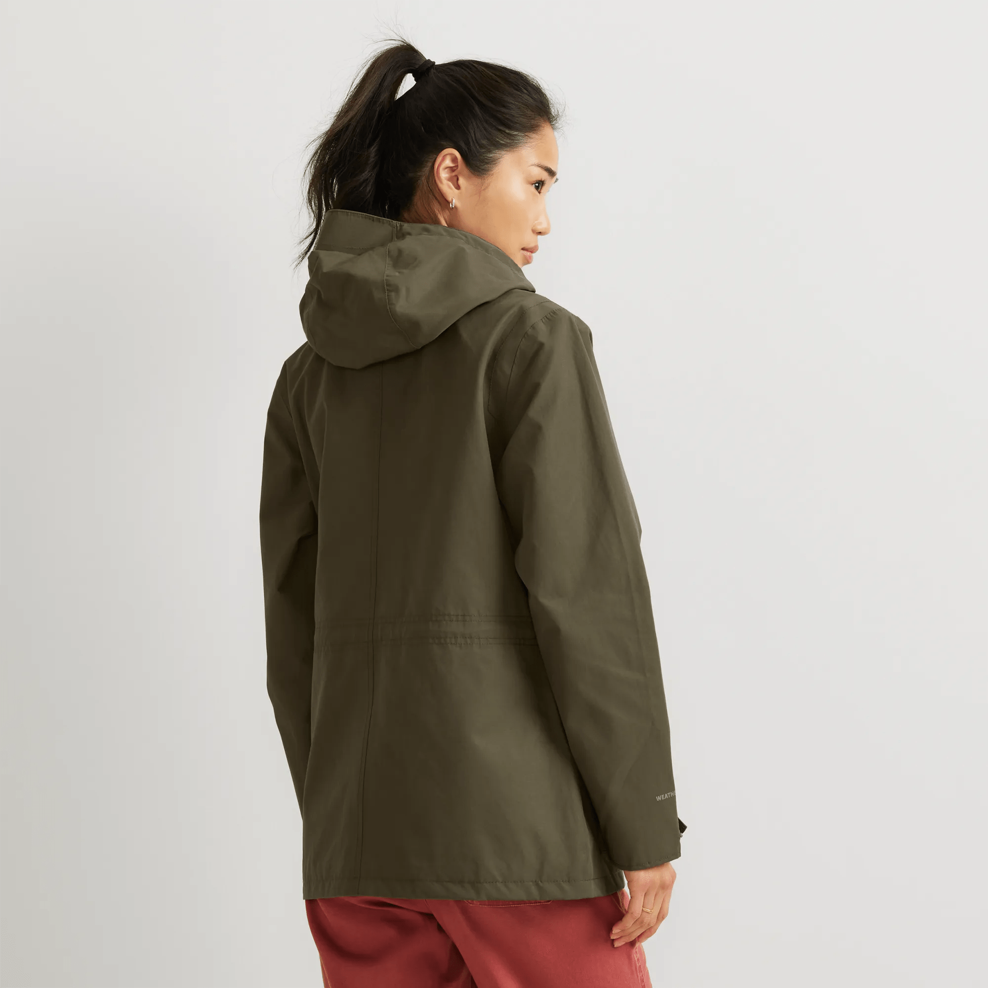 Women's Charly Waterproof Hooded Rain Jacket - Image 2