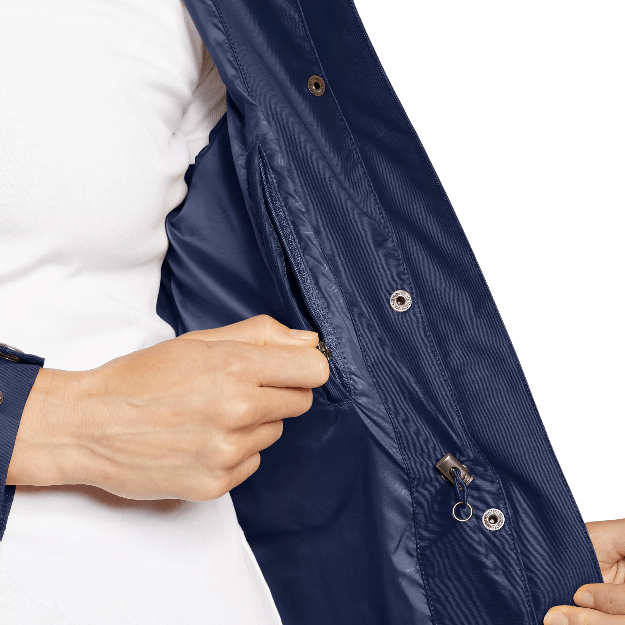 Women's Charly Waterproof Hooded Rain Jacket - Image 4