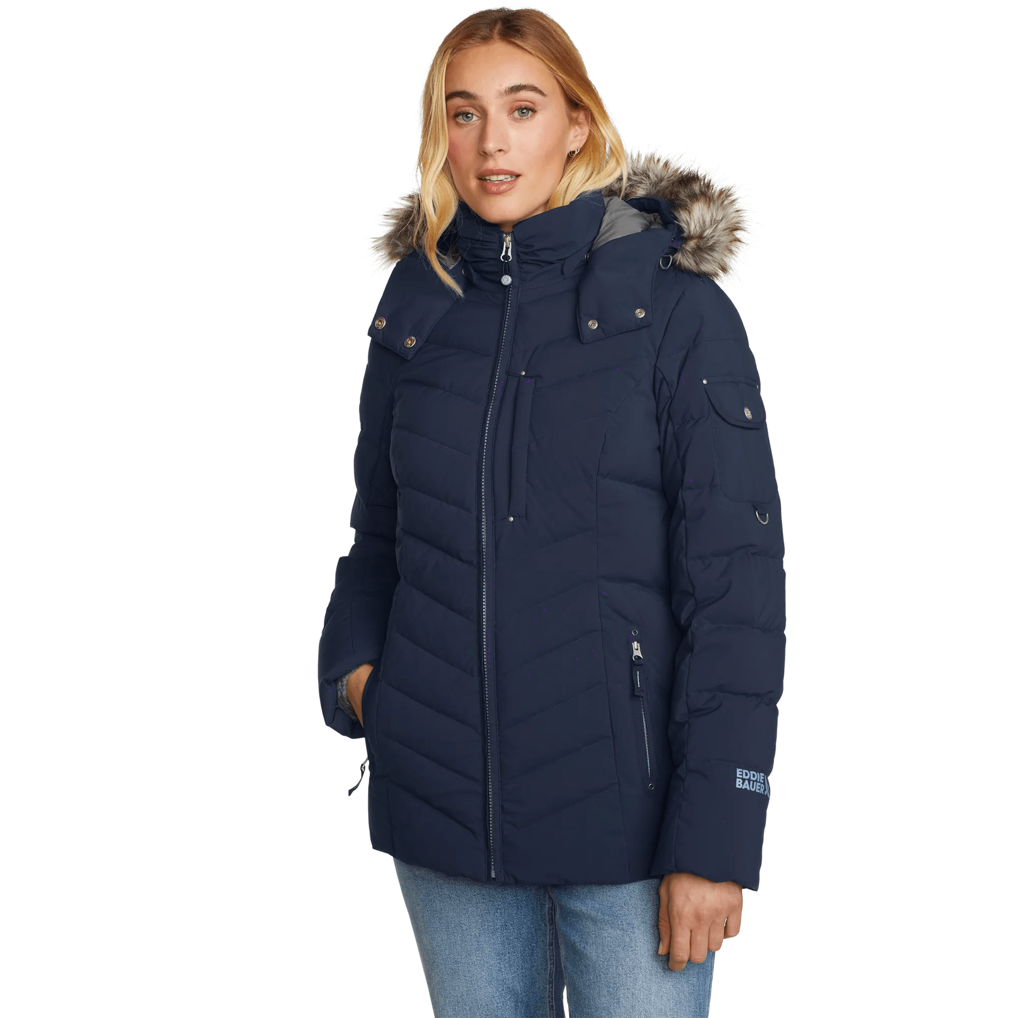 Women's Sun Valley Down Hooded Jacket - Image 3