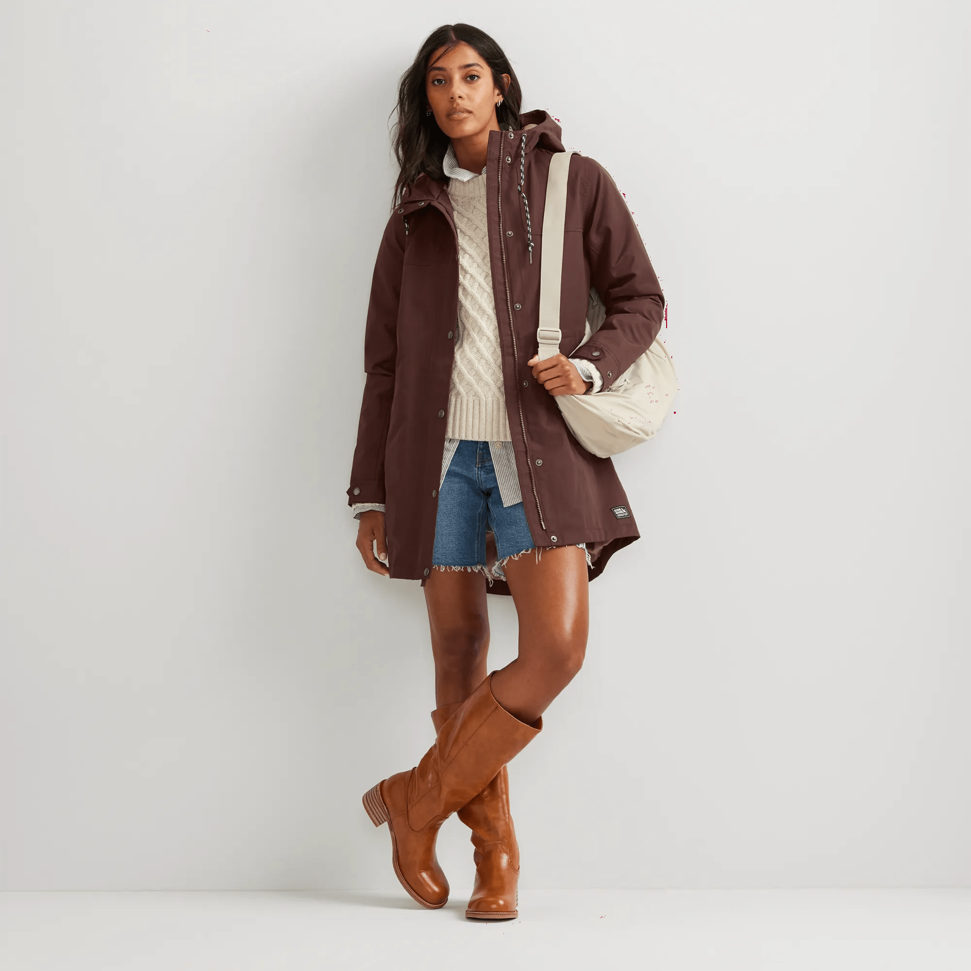 Women's Charly Waterproof Hooded Rain Parka - Image 5