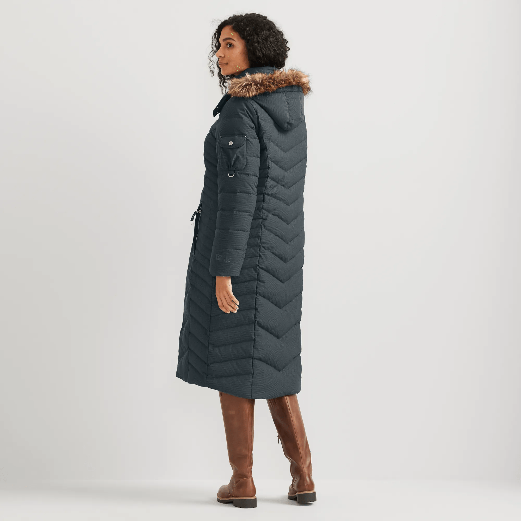 Women's Sun Valley Down Hooded Duffle Coat - Image 2