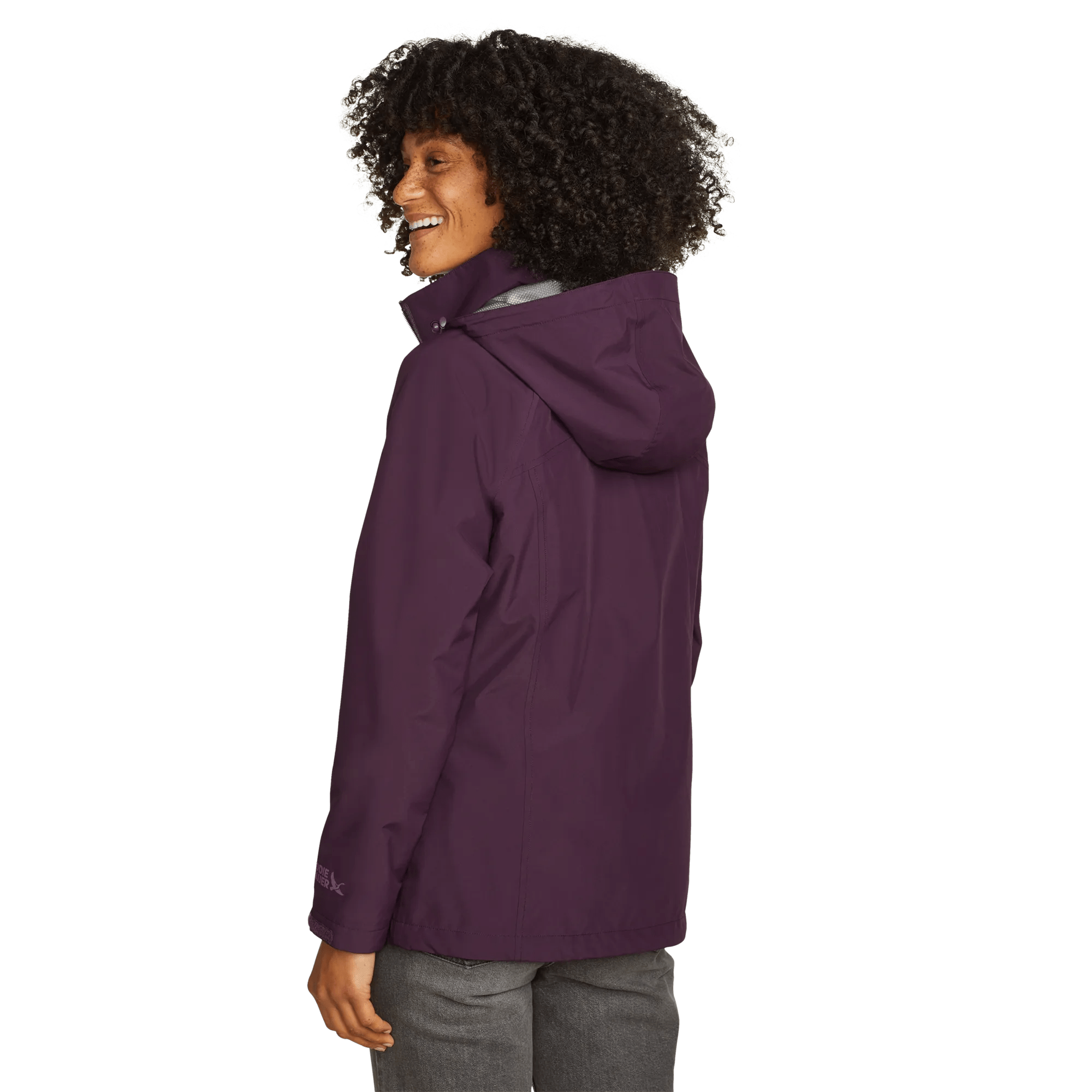Women's Rainfoil? Waterproof Packable Hooded Rain Jacket - Image 2