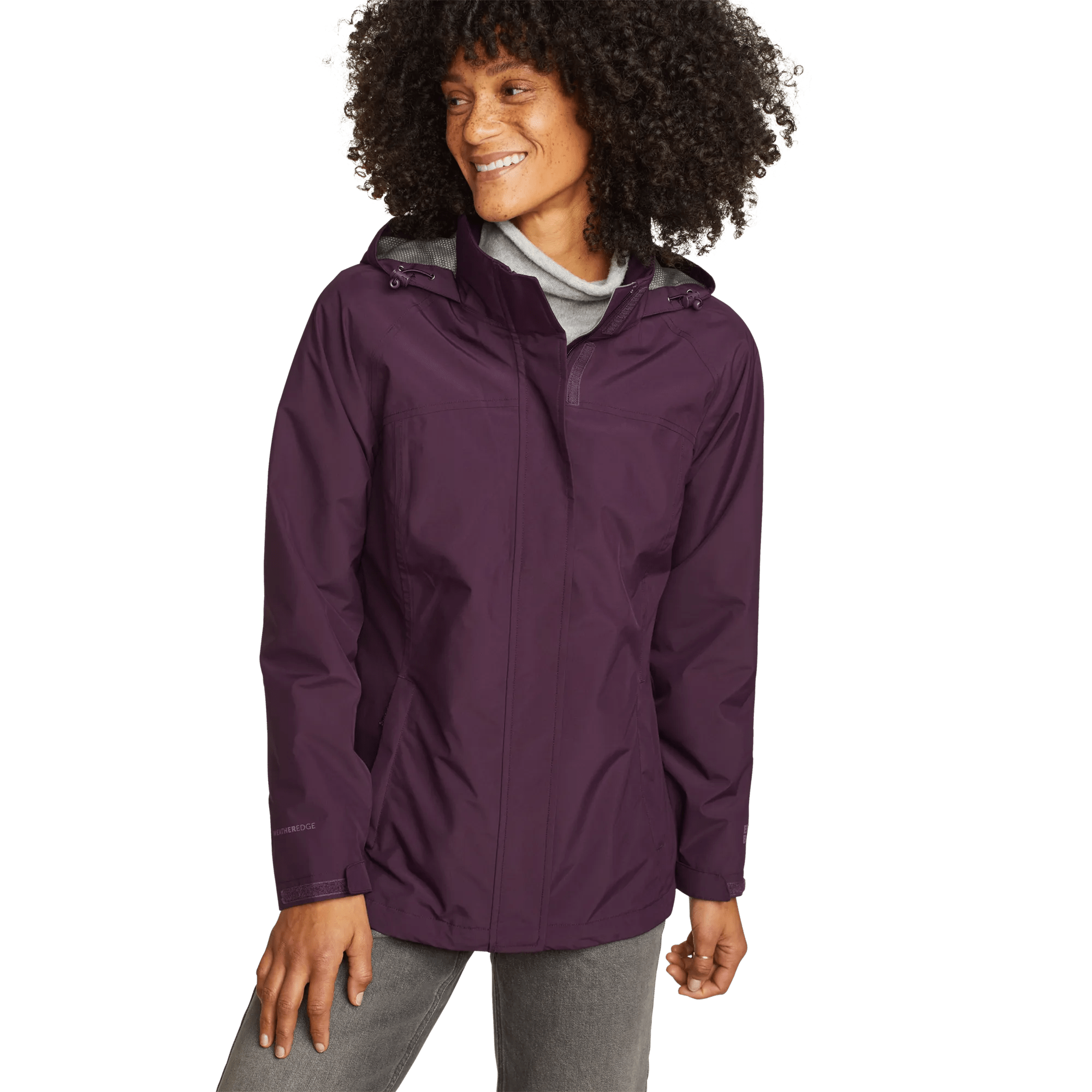 Women's Rainfoil? Waterproof Packable Hooded Rain Jacket - Image 3