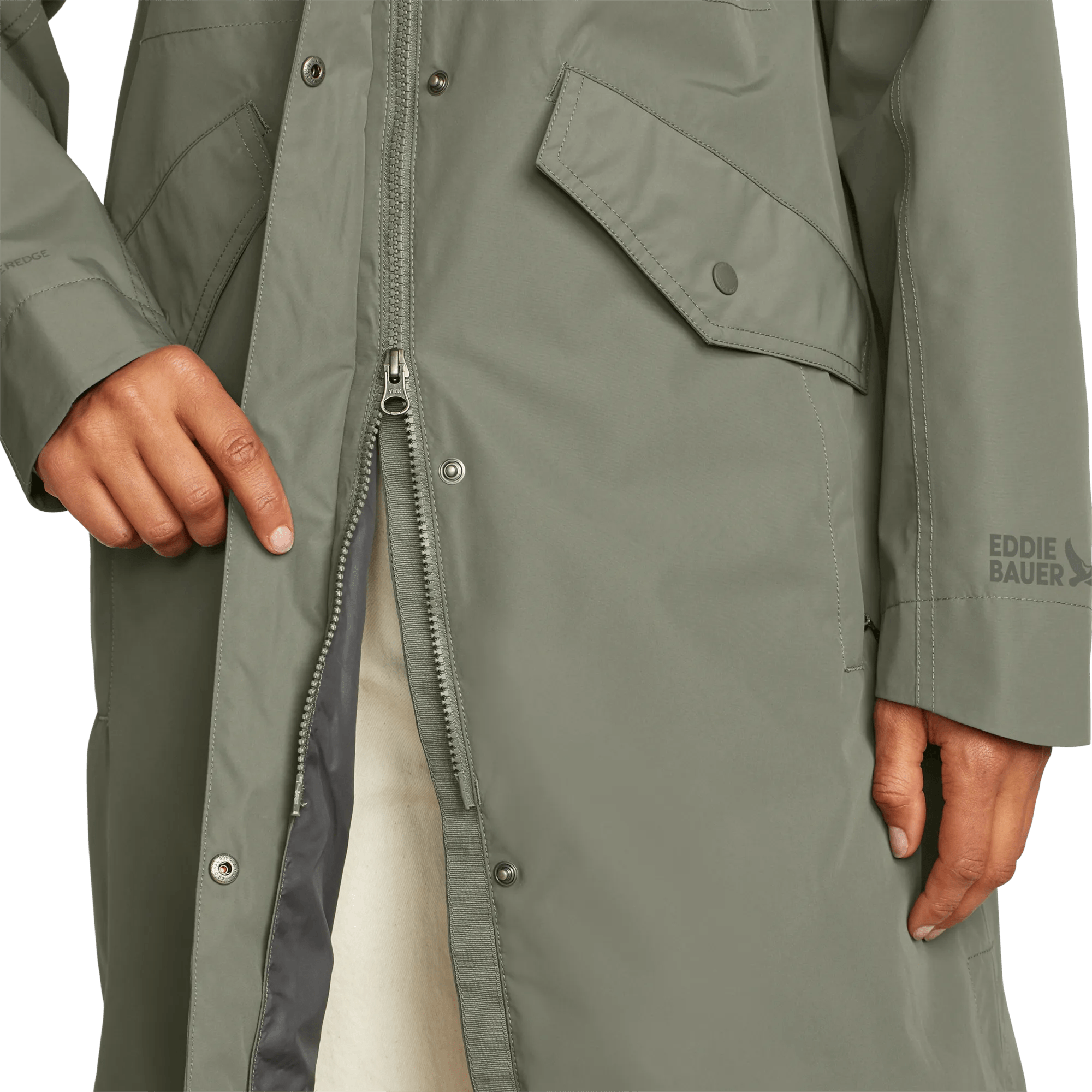 Women's Rainfoil? Waterproof Hooded Trench Coat - Image 5