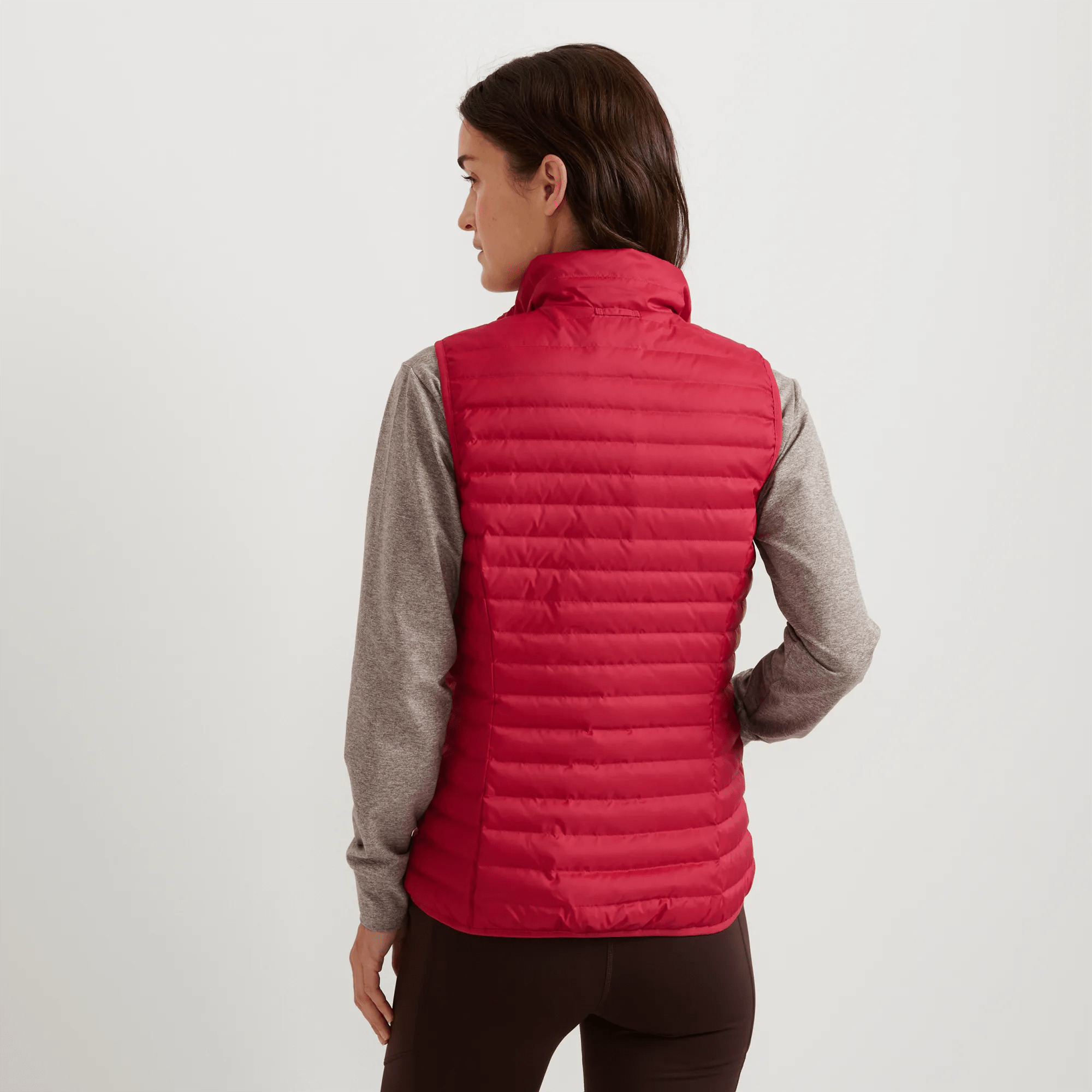 Women's Microlight Packable Down Vest - Image 2