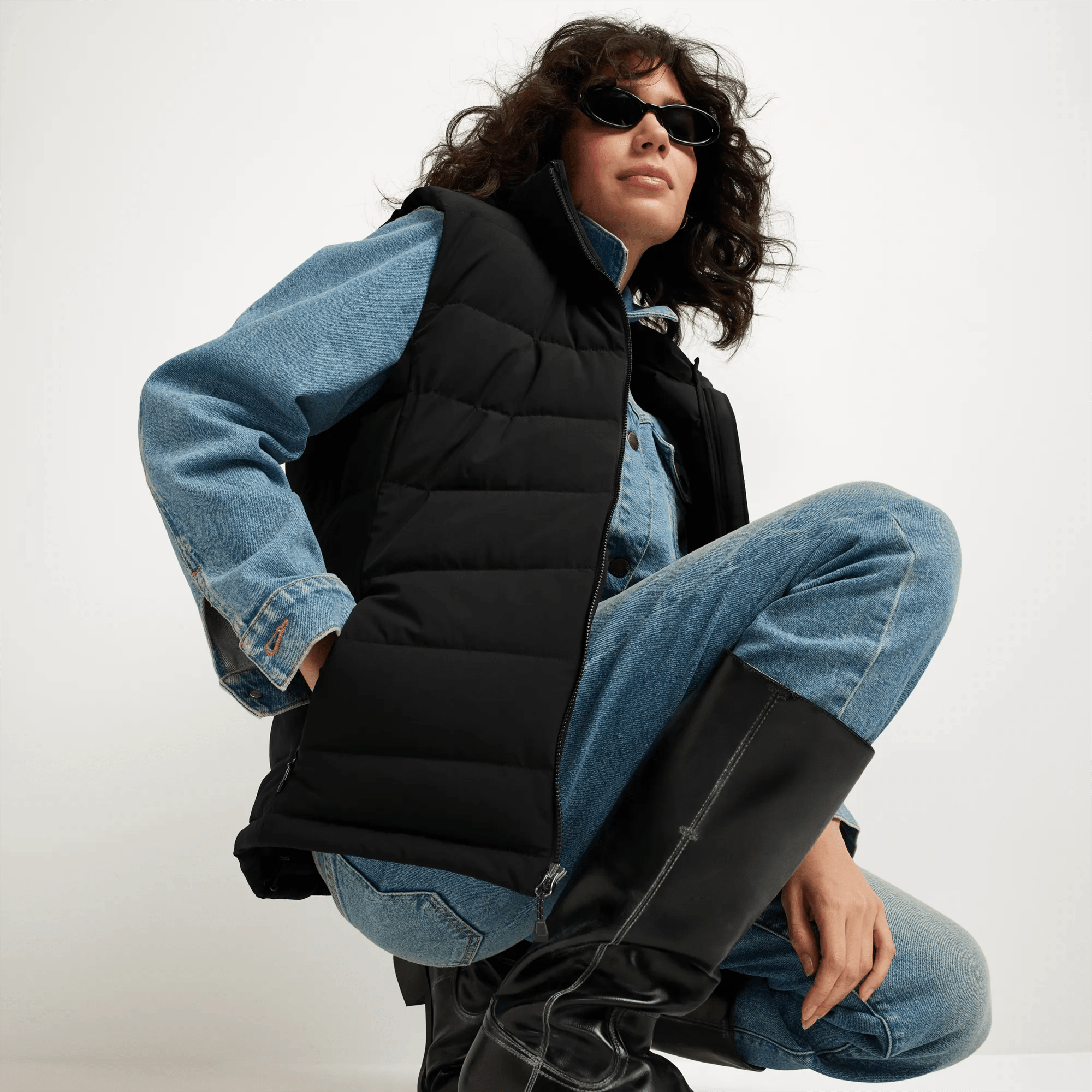 Women's EB Stretch Down Vest - Image 4