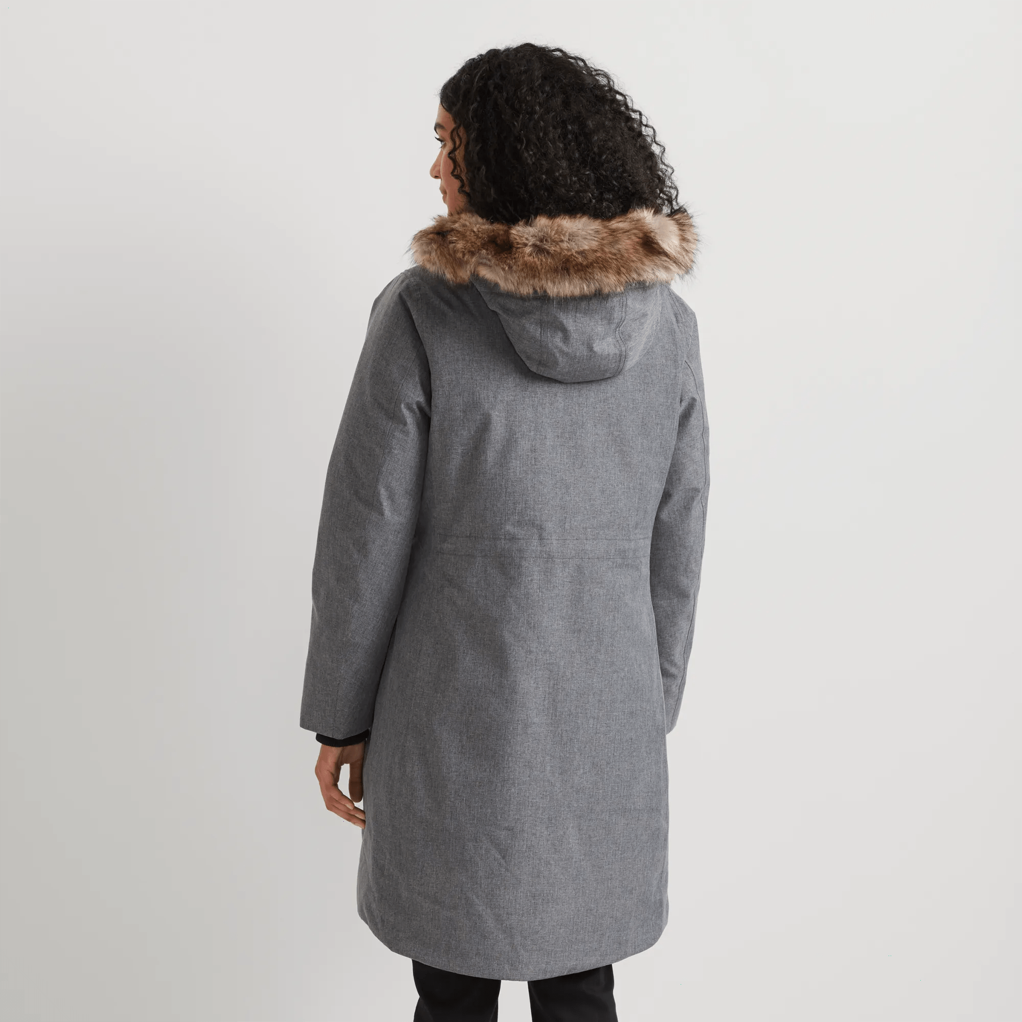 Women's Superior Down Waterproof Hooded Stadium Coat - Image 2