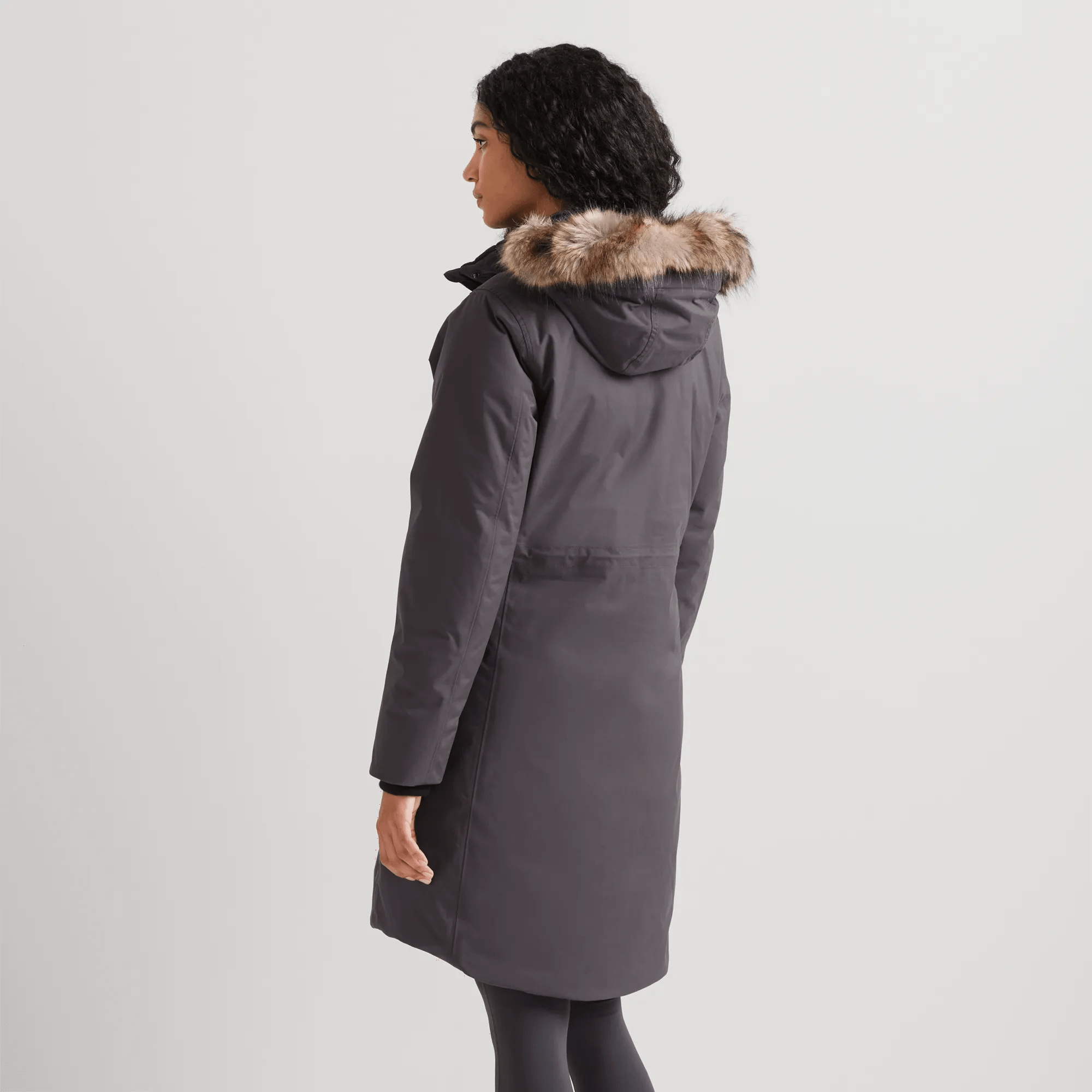 Women's Superior Down Waterproof Hooded Stadium Coat - Image 2