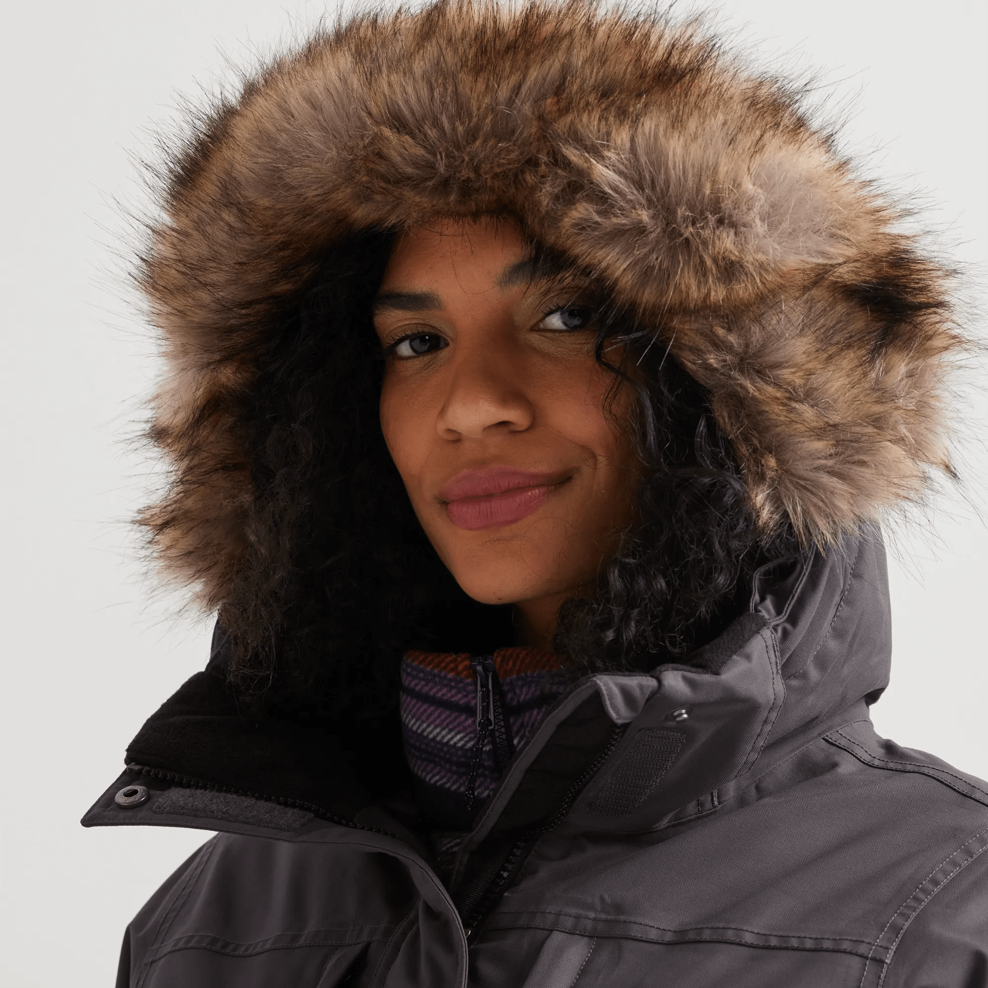 Women's Superior Down Waterproof Hooded Stadium Coat - Image 4