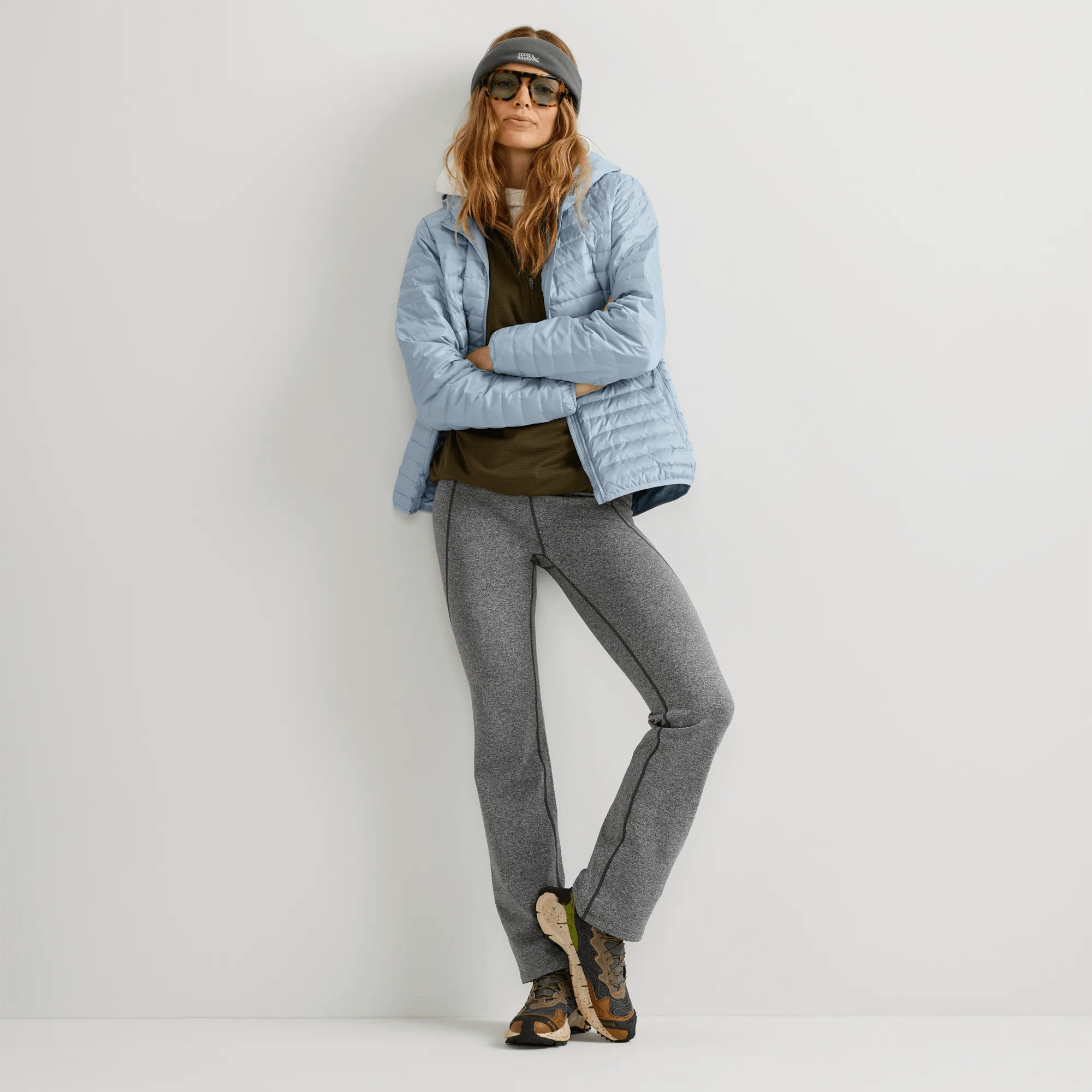 Women's Microlight Packable Down Hooded Jacket - Image 5
