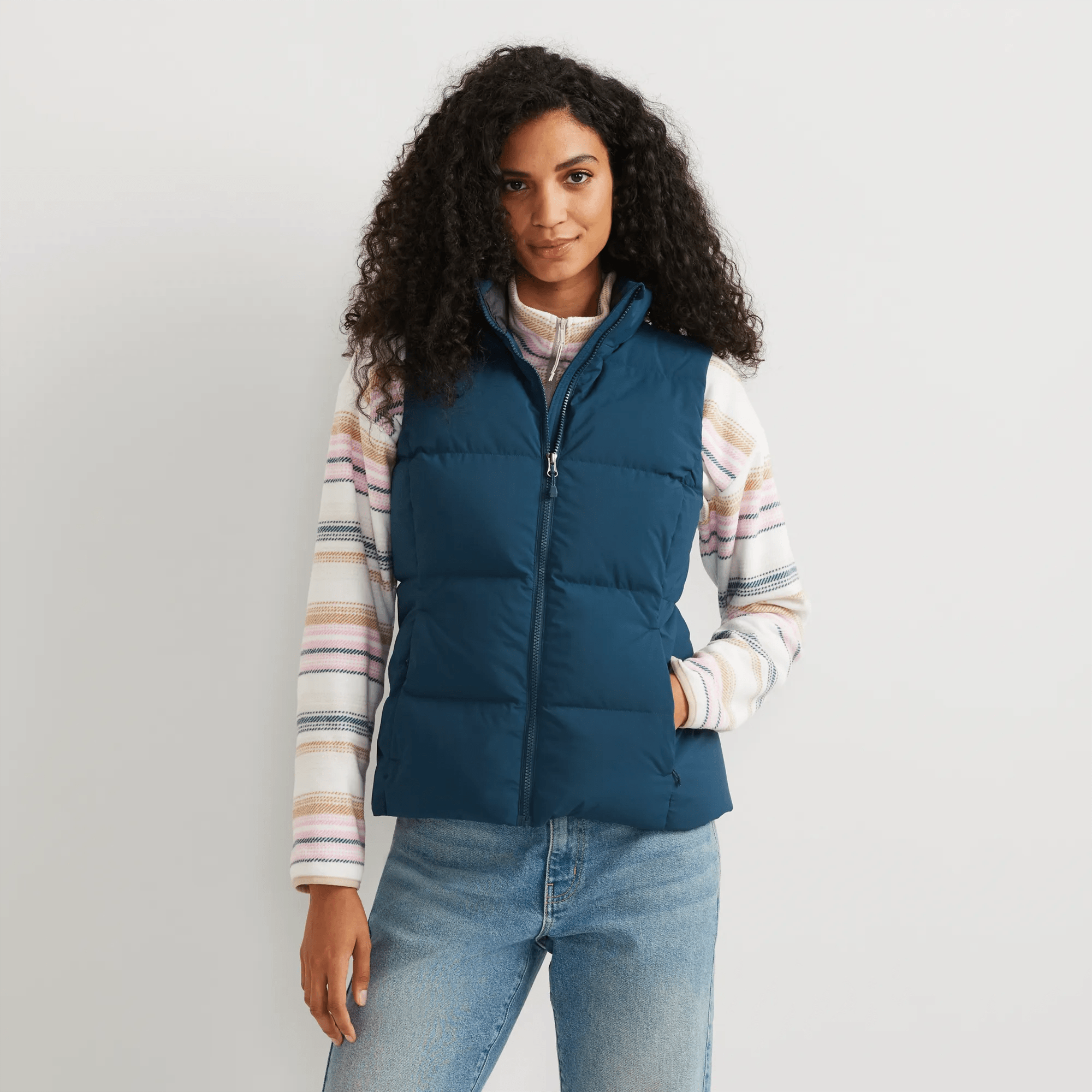 Women's Essential Down Vest - Image 3