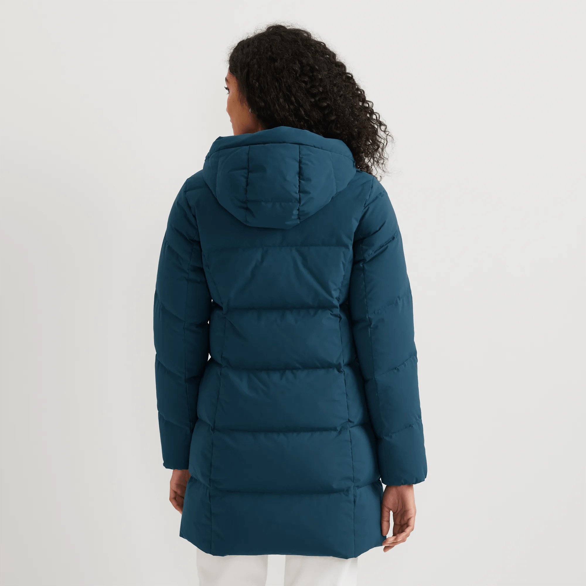 Women's Essential Down Hooded Parka - Image 2