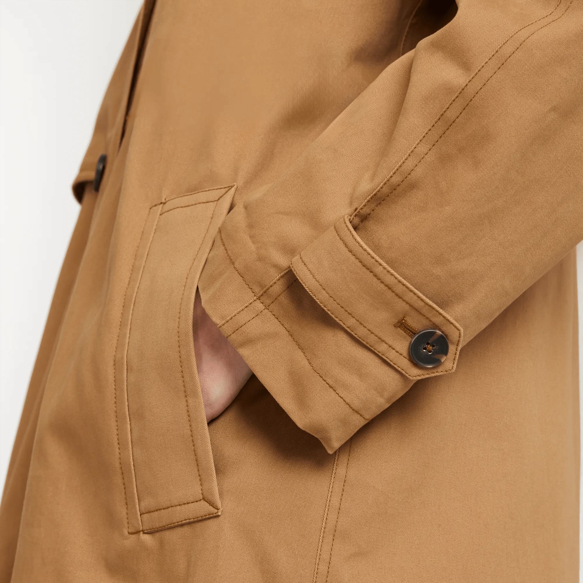 Women's EB 100% Cotton Trench Coat - Image 4