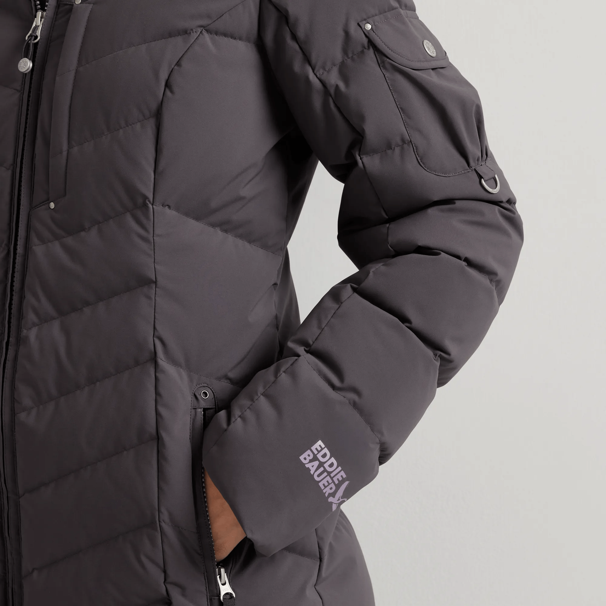 Women's Sun Valley Down Hooded Parka - Image 4