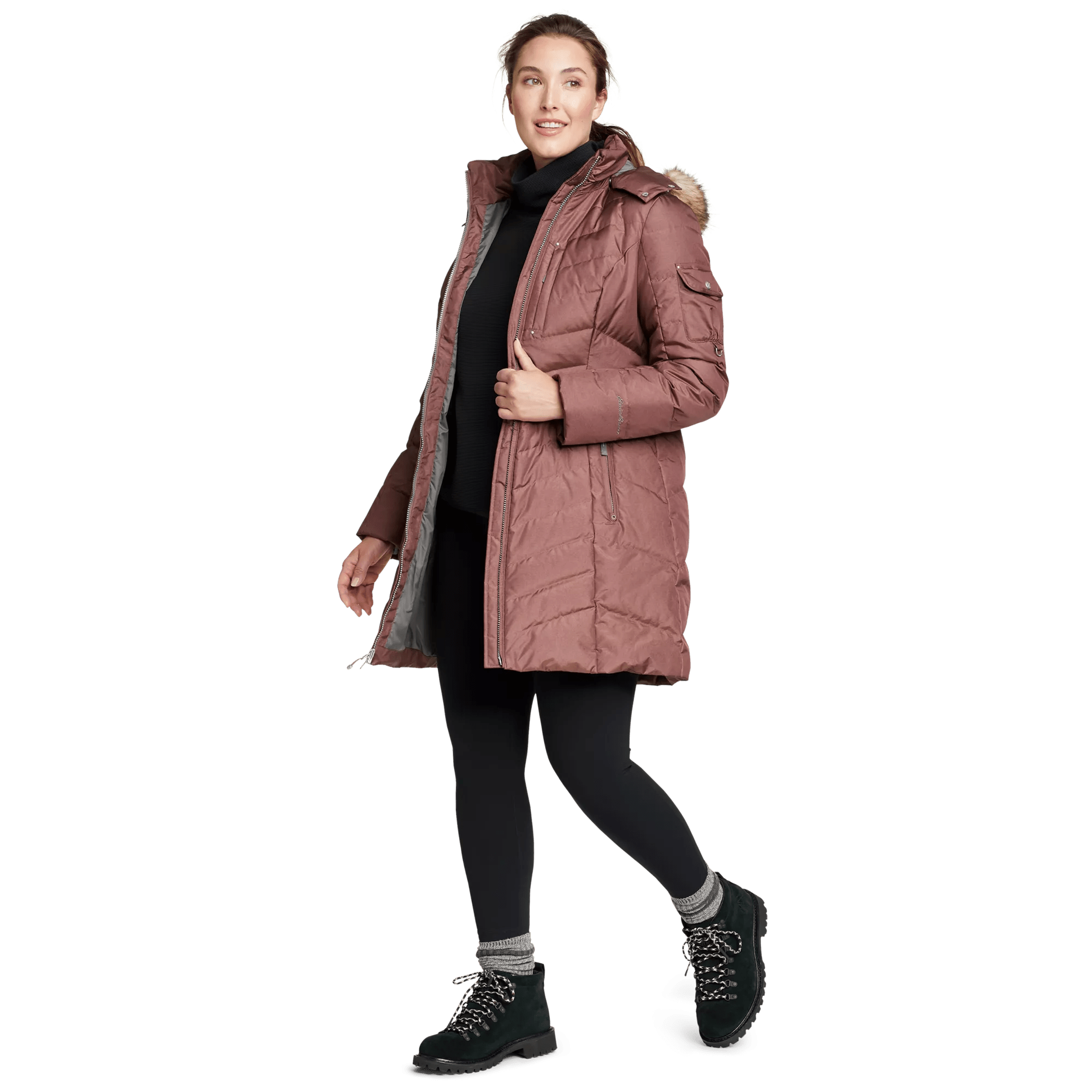 Women's Sun Valley Down Hooded Parka - Image 3