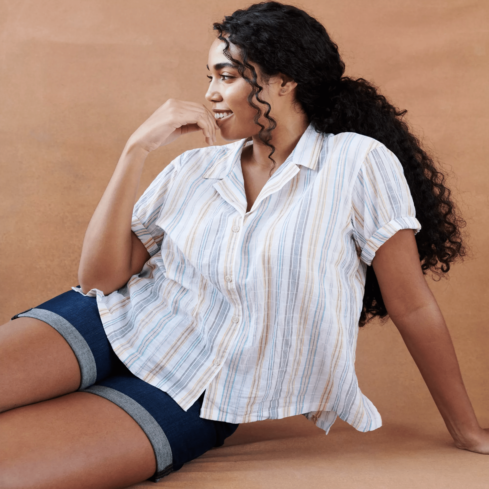 Women's Packable Camp Shirt - Image 4