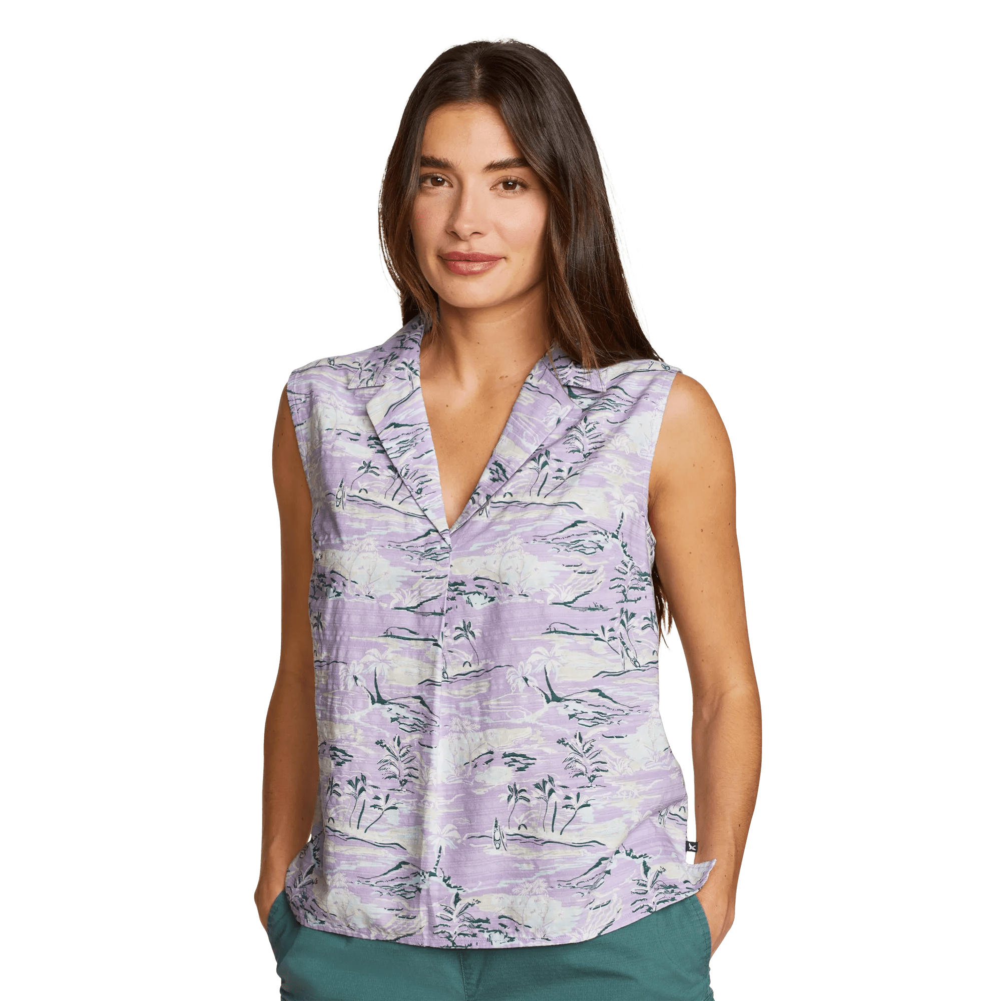 Women's Baja Sleeveless Shirt - Image 3