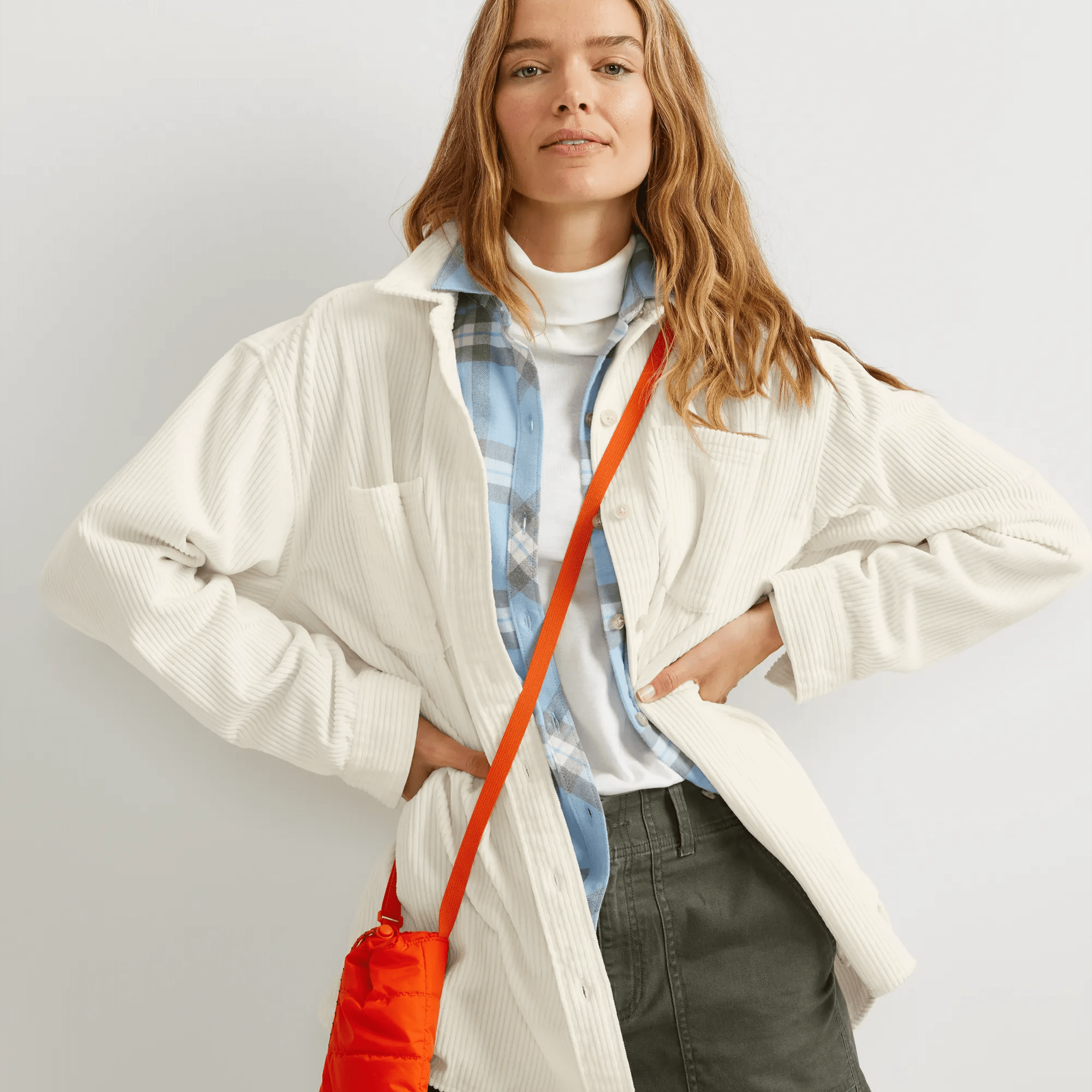 Women's Madison Valley Corduroy Overshirt - Image 4
