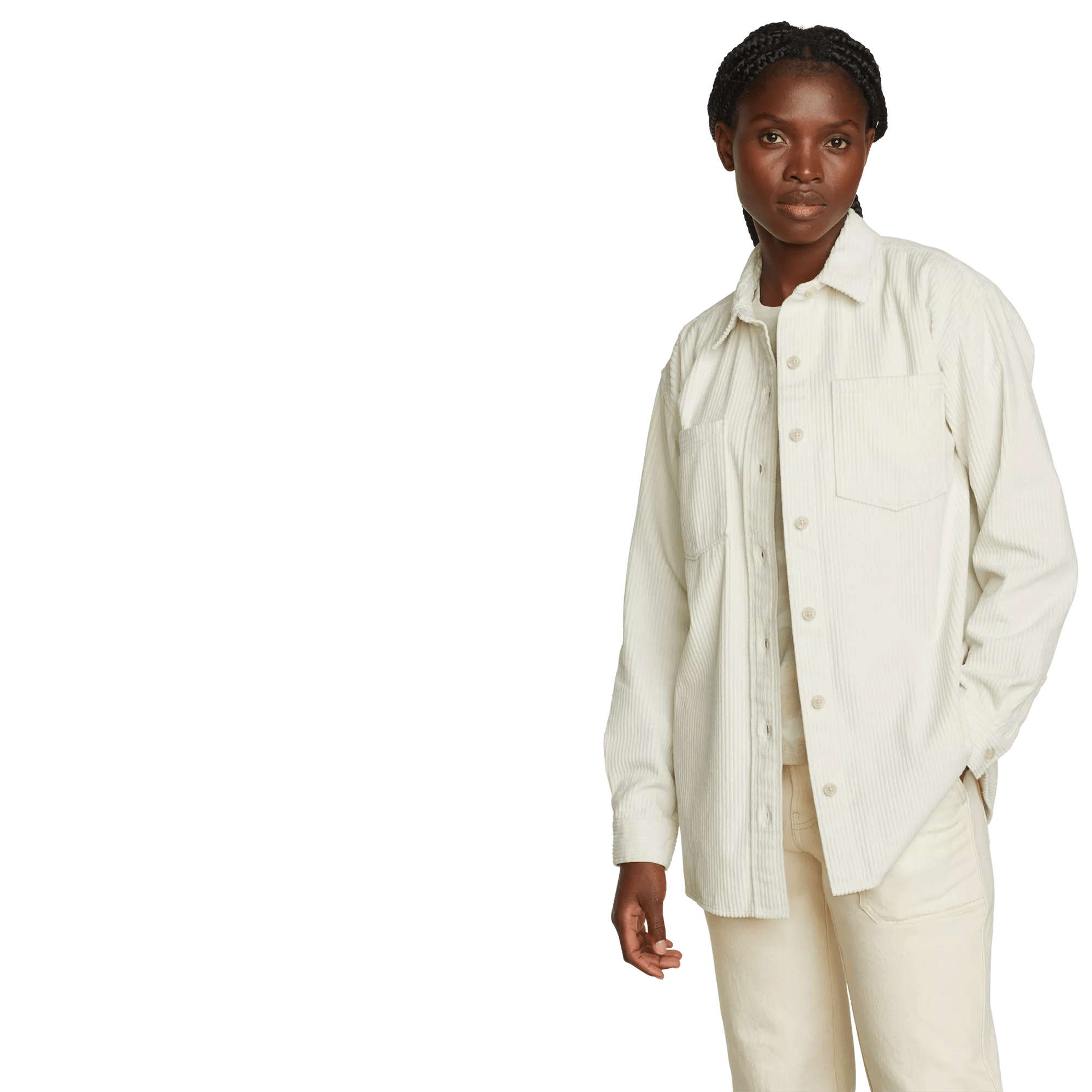 Women's Madison Valley Corduroy Overshirt - Image 3