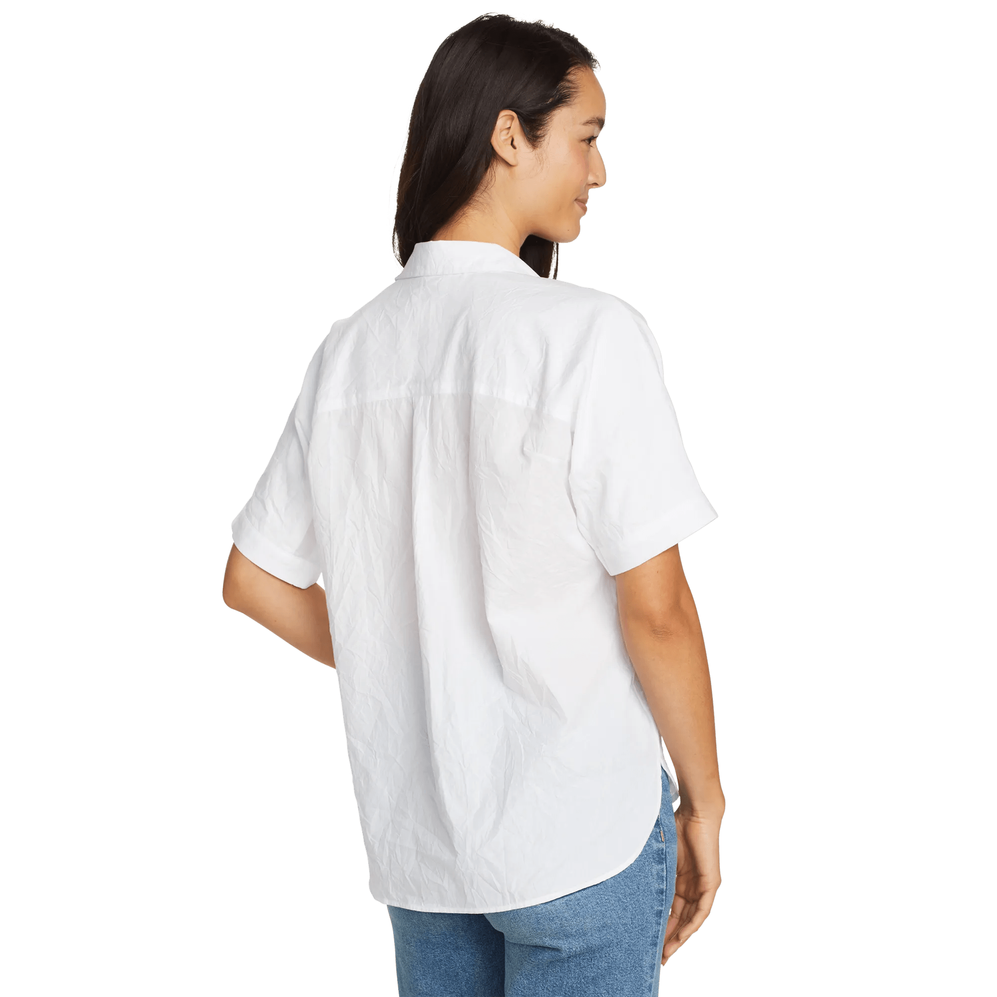 Women's Travel Light Crinkle Cotton Short-Sleeve Shirt - Image 2