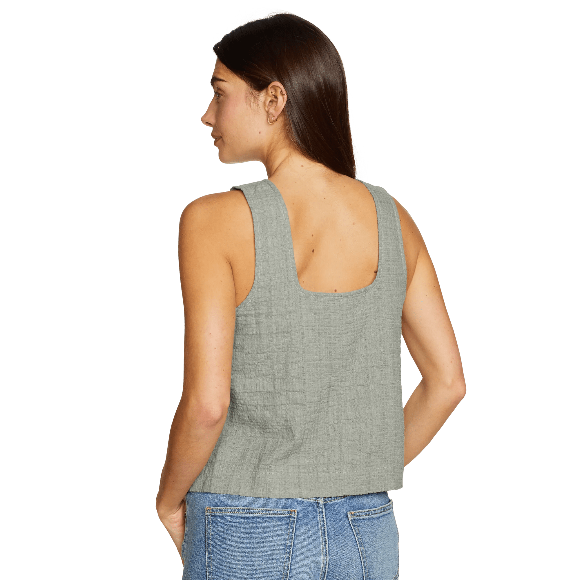 Women's Sun's Up Gauze Tank - Image 2