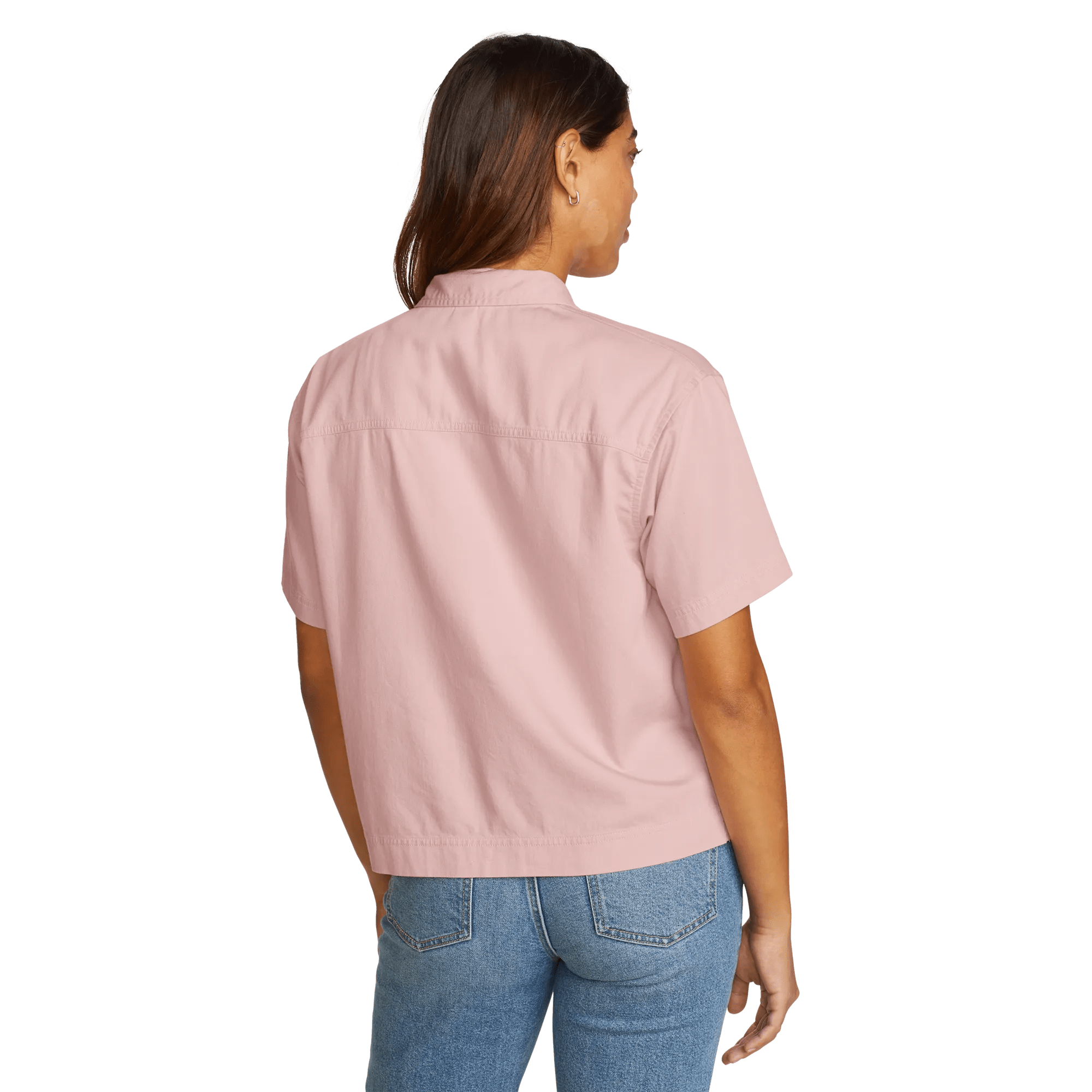 Women's Everyday Cotton Short-Sleeve Shirt - Image 2