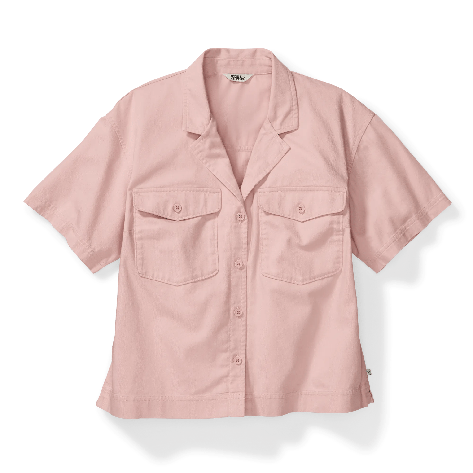 Women's Everyday Cotton Short-Sleeve Shirt - Image 4