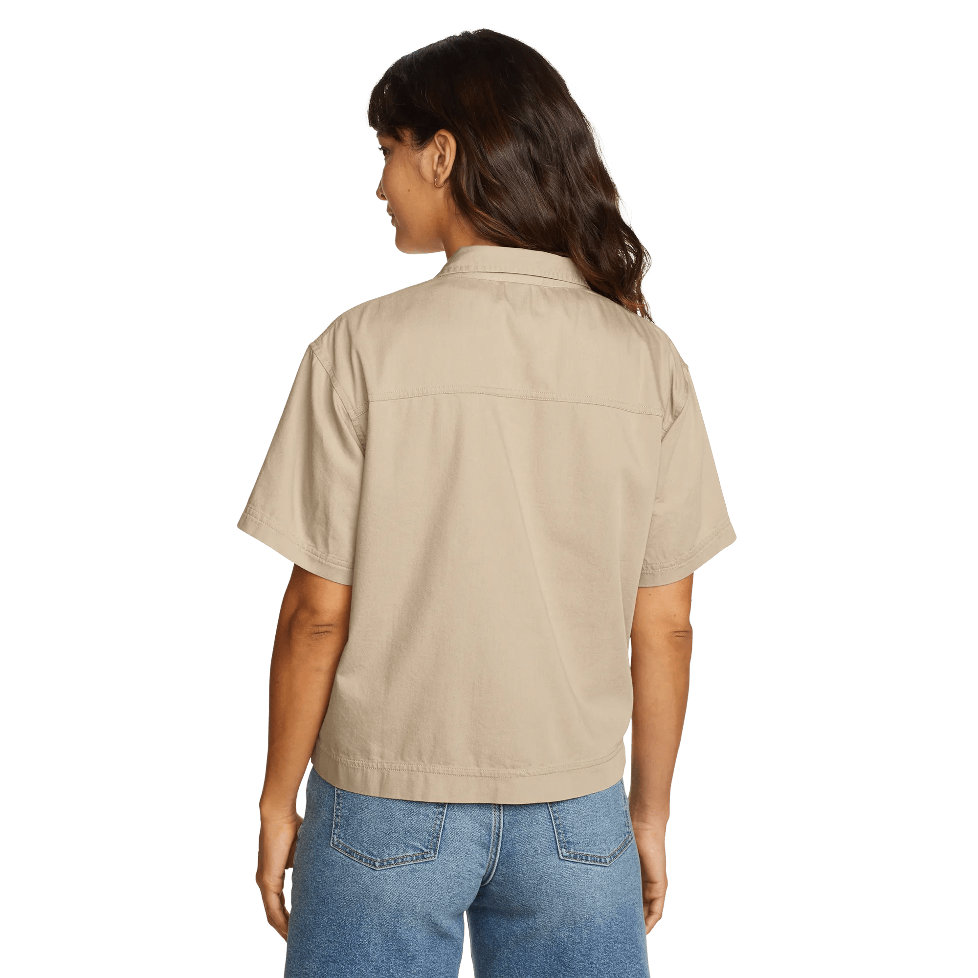 Women's Everyday Cotton Short-Sleeve Shirt - Image 2