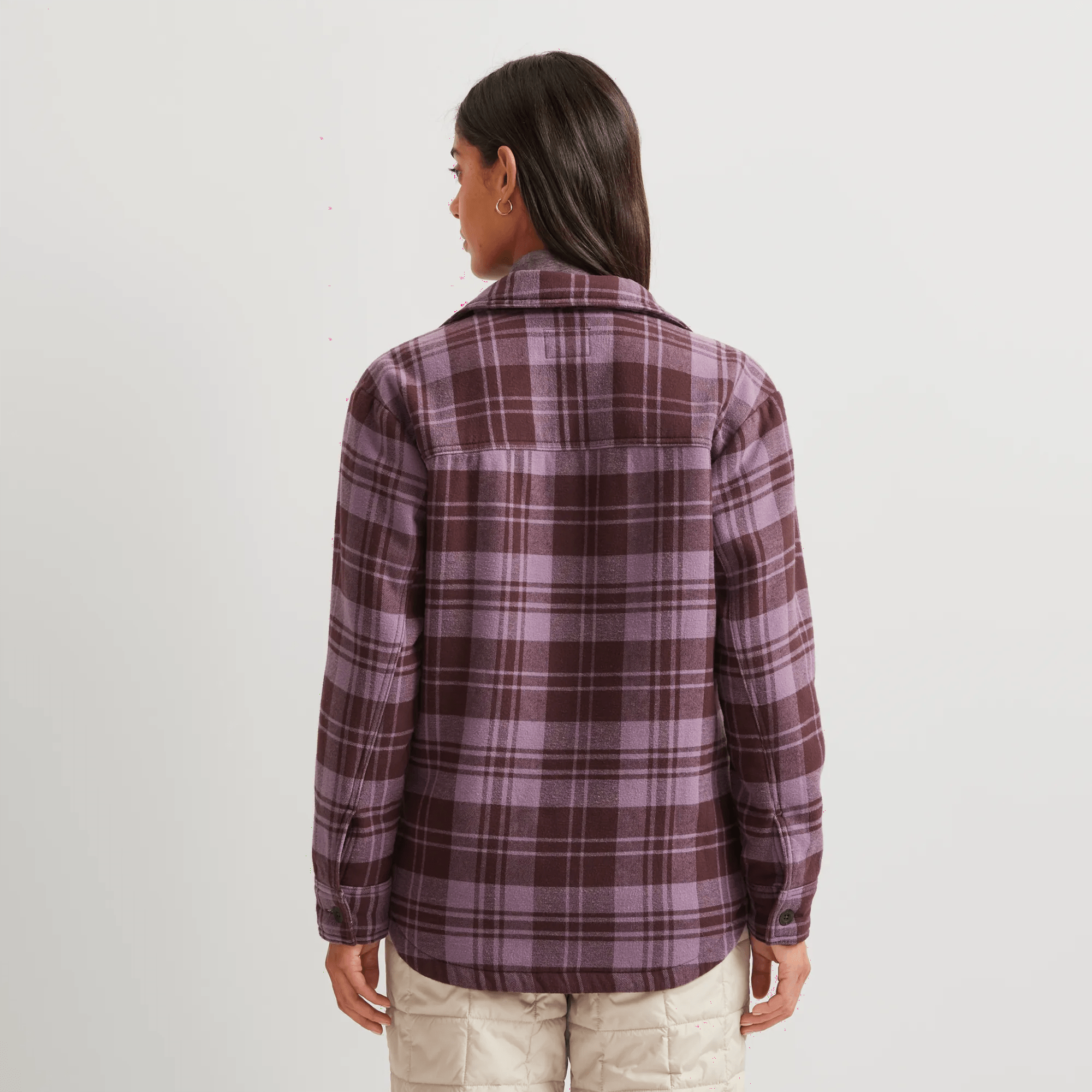 Women's Heritage Faux Shearling-Bonded Shirt Jacket - Image 2